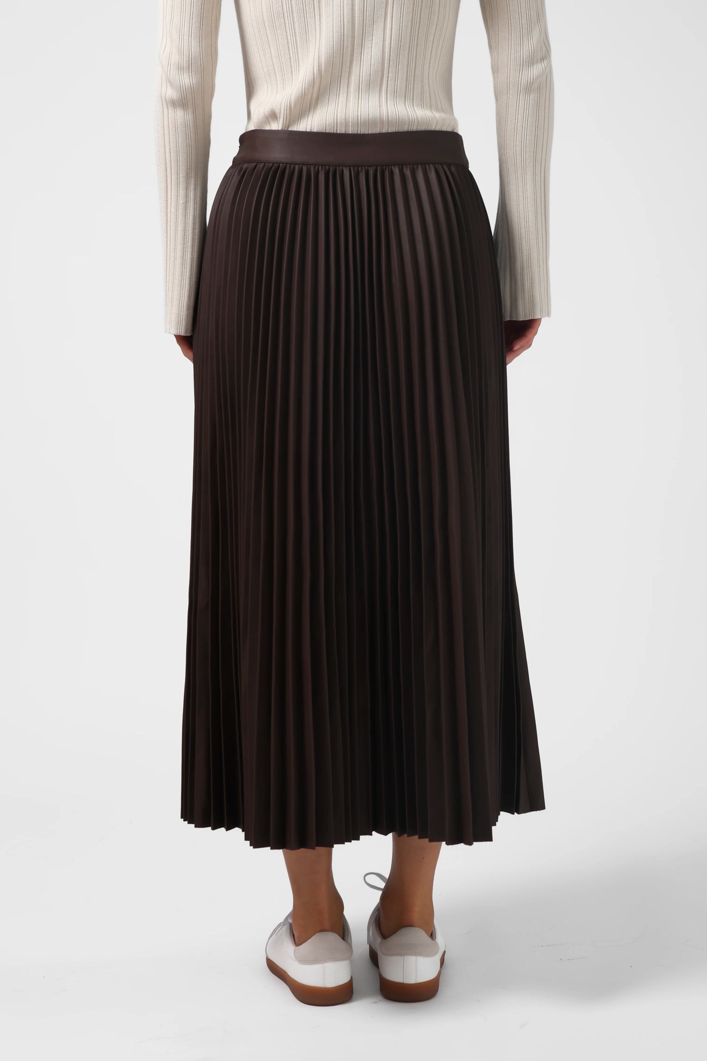 STELLA + GEMMA JULIA SKIRT - CHOCOLATE - THE VOGUE STORE