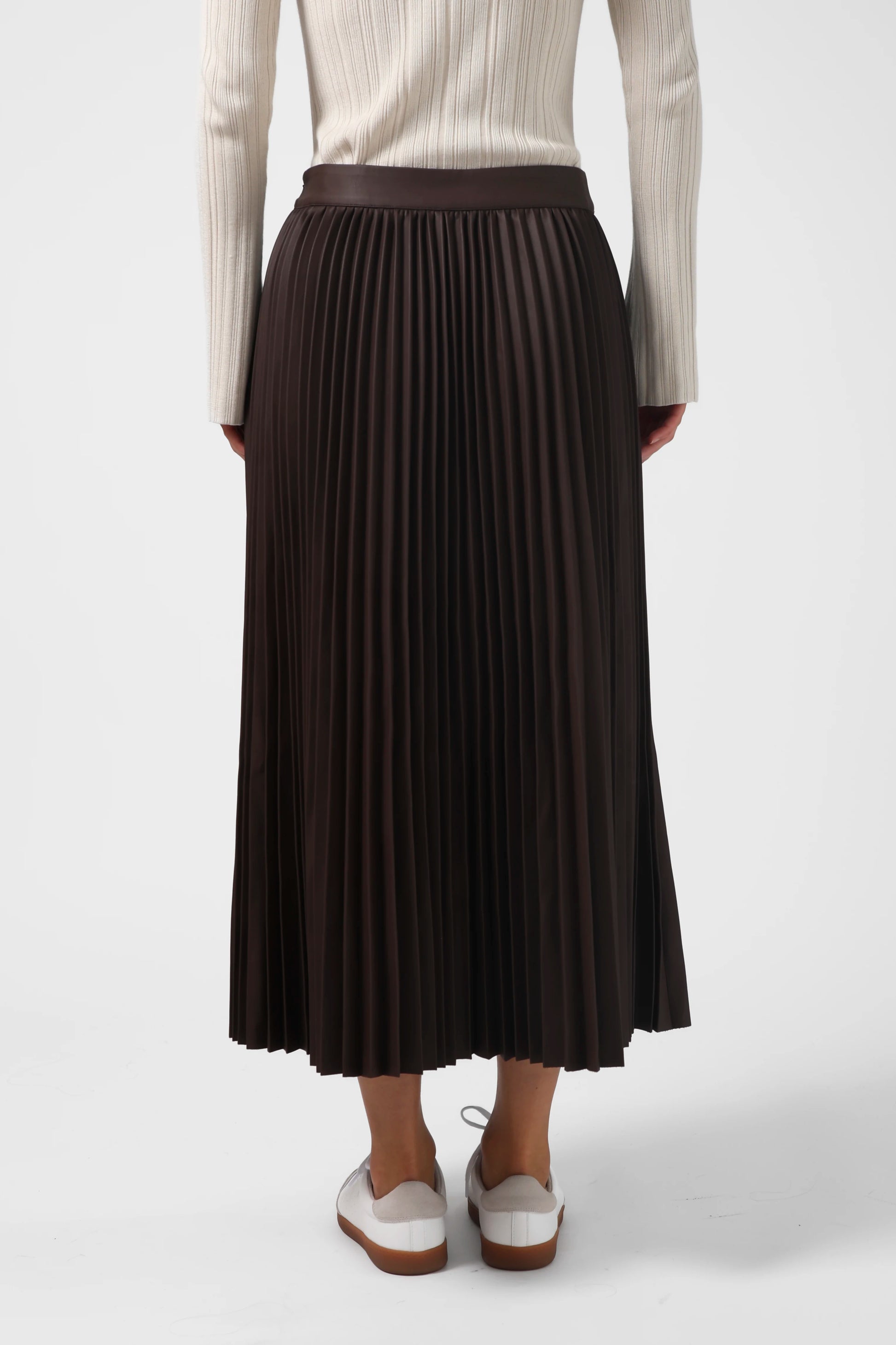 STELLA + GEMMA JULIA SKIRT - CHOCOLATE - THE VOGUE STORE
