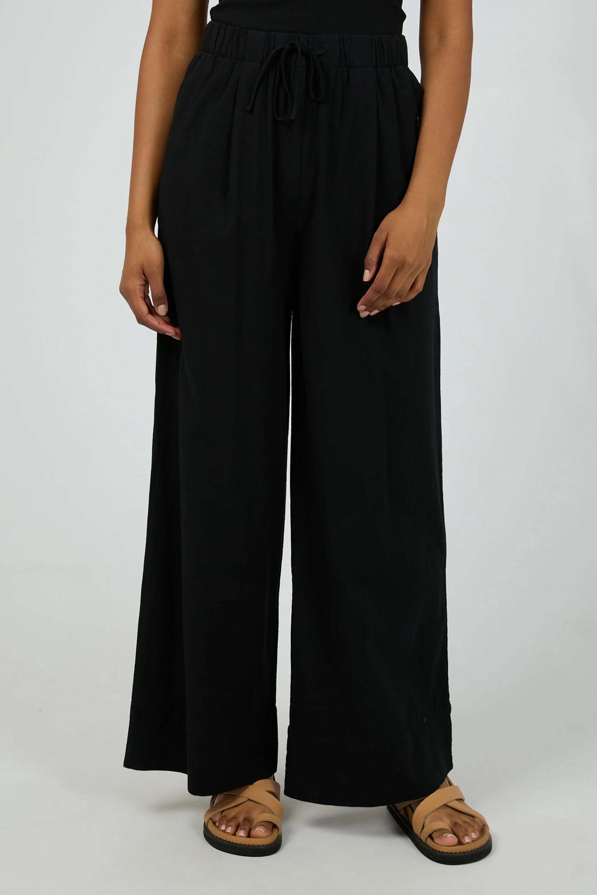 ALL ABOUT EVE ESSENTIAL PANT - BLACK - THE VOGUE STORE