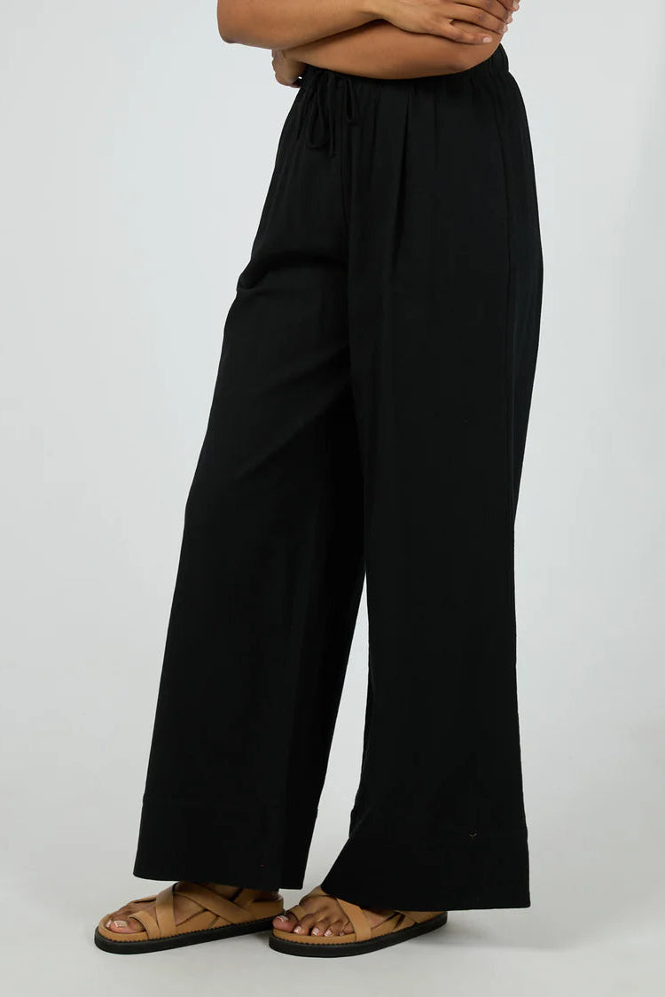 ALL ABOUT EVE ESSENTIAL PANT - BLACK - THE VOGUE STORE