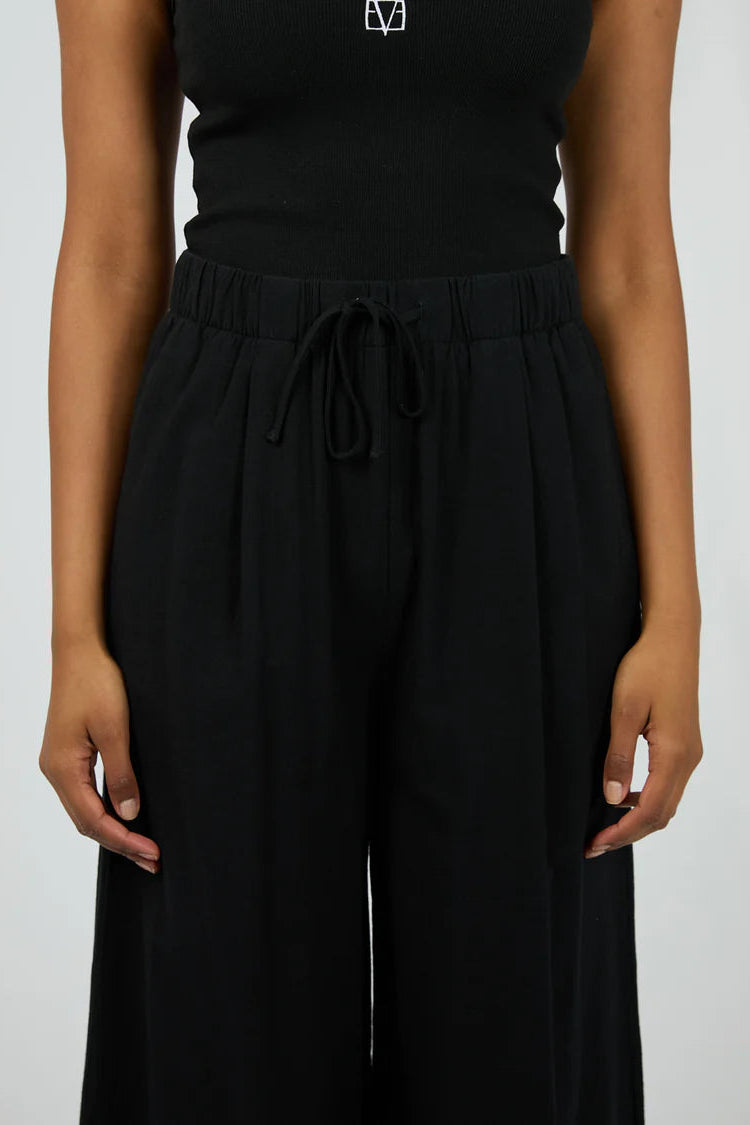 ALL ABOUT EVE ESSENTIAL PANT - BLACK - THE VOGUE STORE