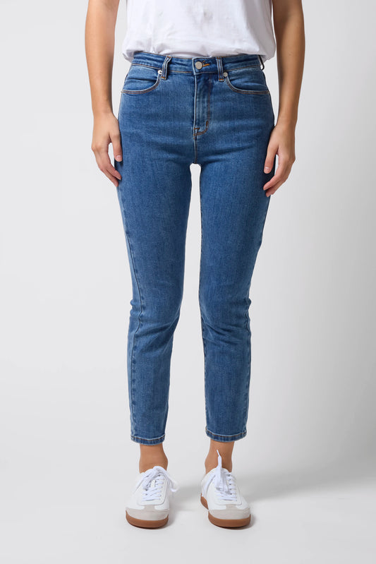 STELLA + GEMMA FRANKIE JEAN - MID BLUE - THE VOGUE STORE