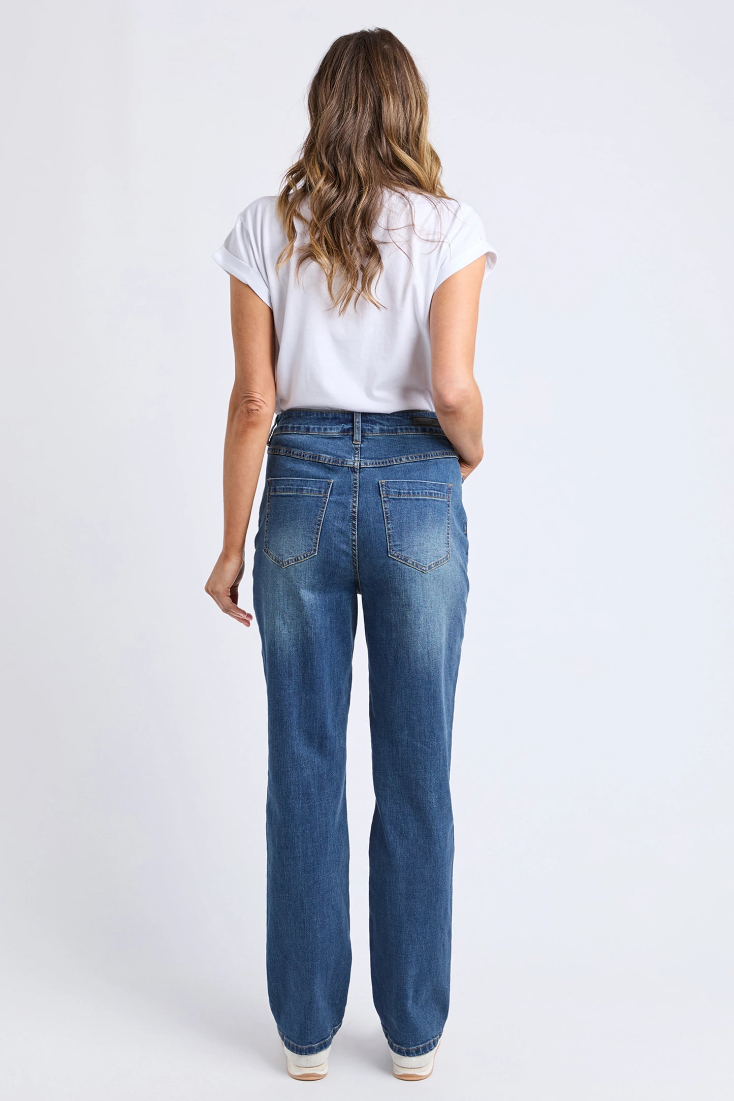 FOXWOOD DEMAND JEAN - VINTAGE BLUE WASH - THE VOGUE STORE
