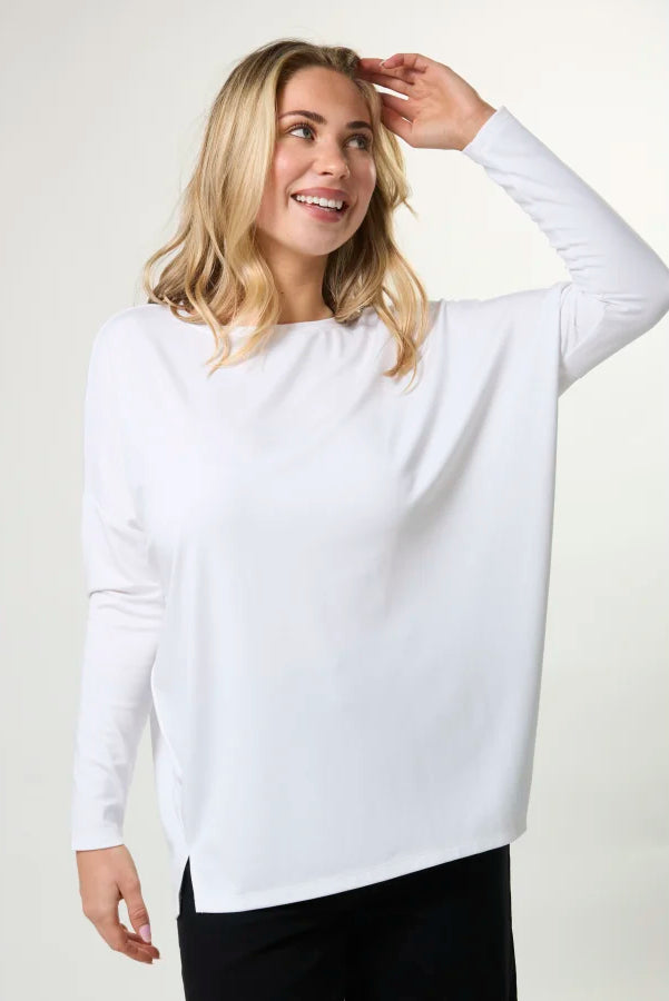 STELLA + GEMMA ROBIN TOP - WHITE - THE VOGUE STORE