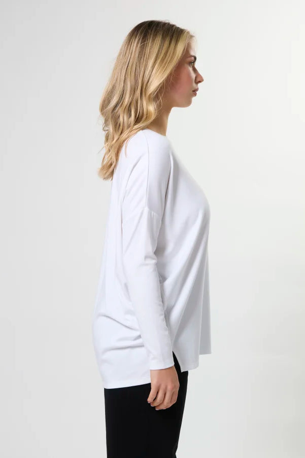 STELLA + GEMMA ROBIN TOP - WHITE - THE VOGUE STORE