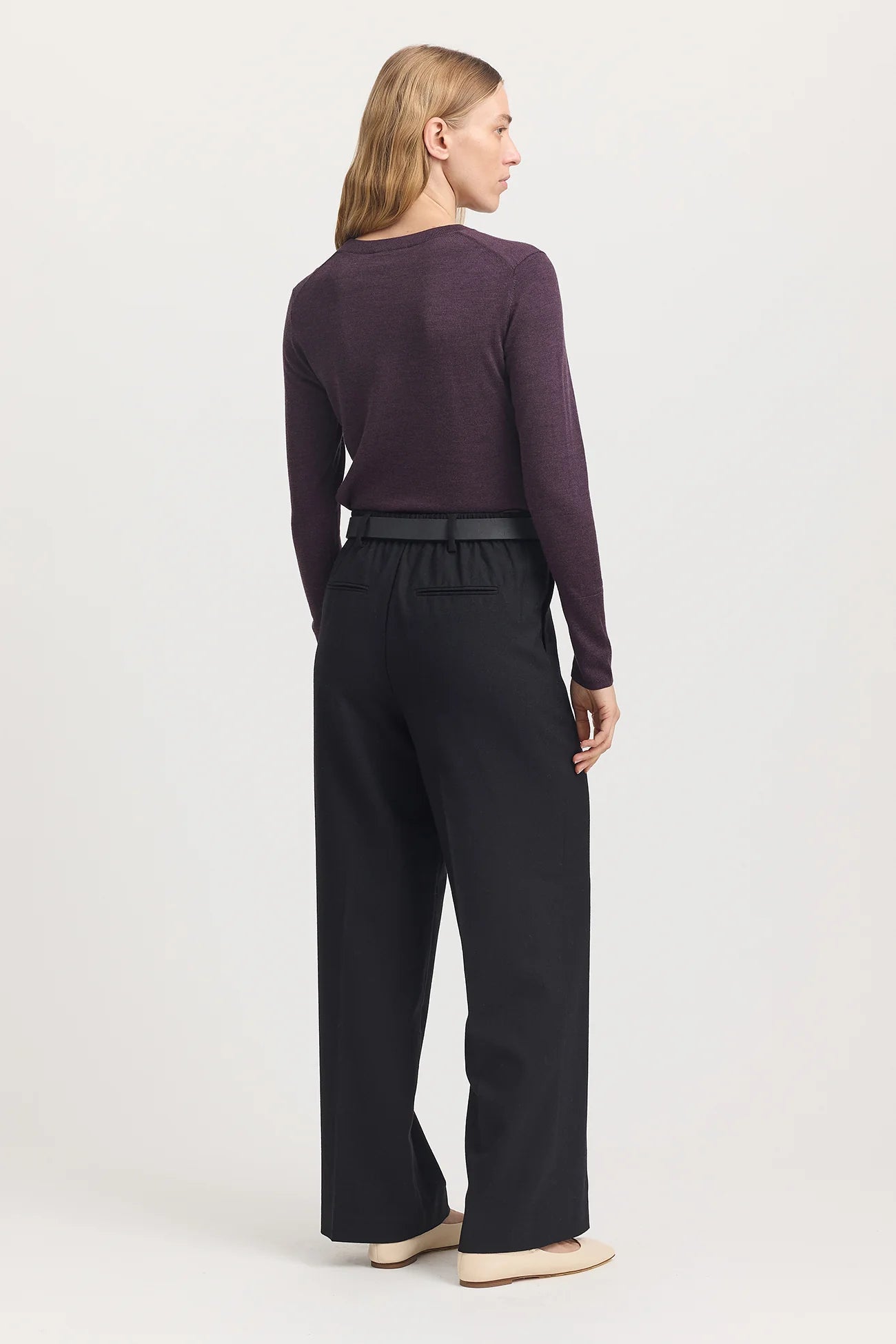 TOORALLIE FINE MERINO CREW - SUMAK - THE VOGUE STORE
