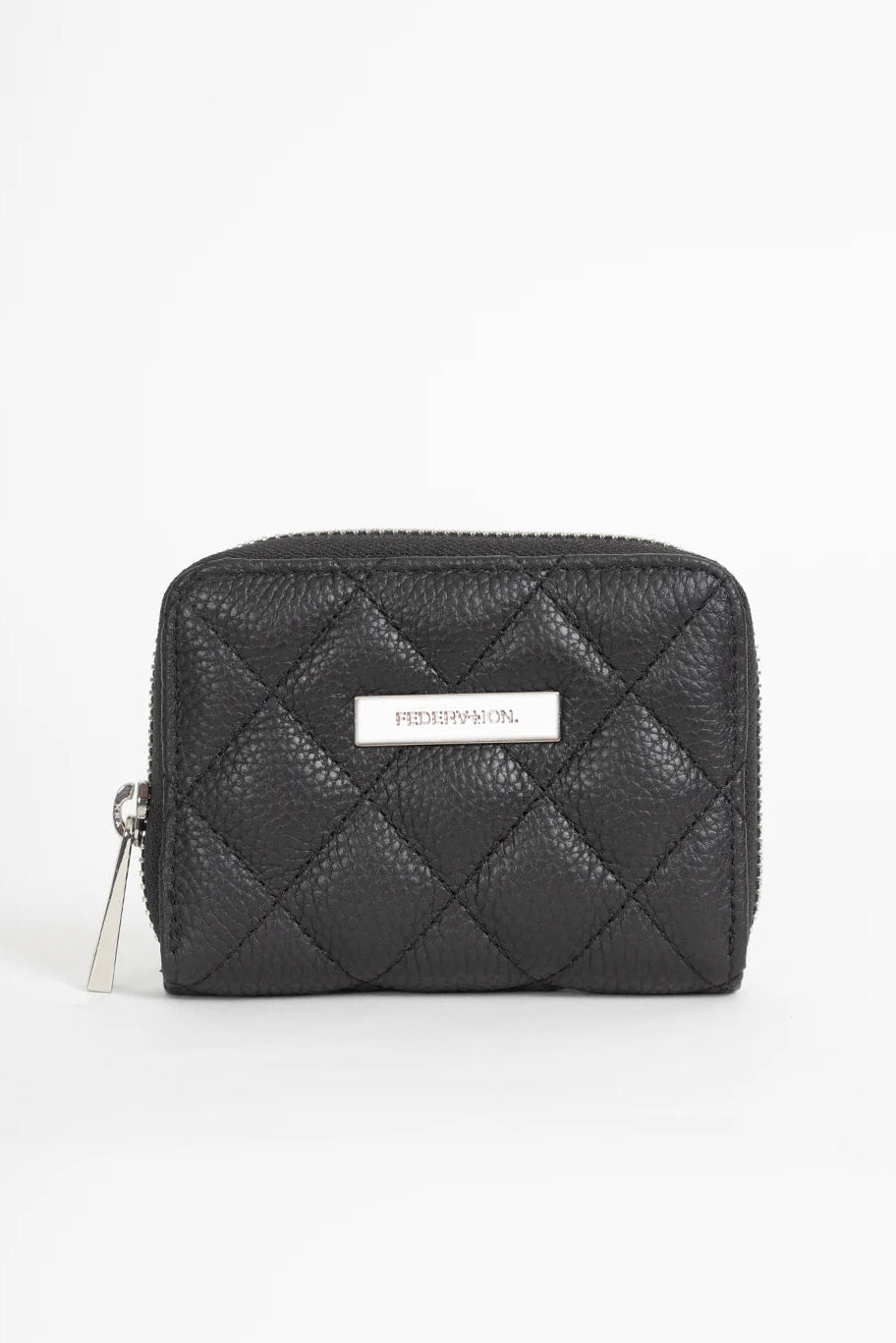 FEDERATION FOR WALLET - BLACK/SILVER - THE VOGUE STORE