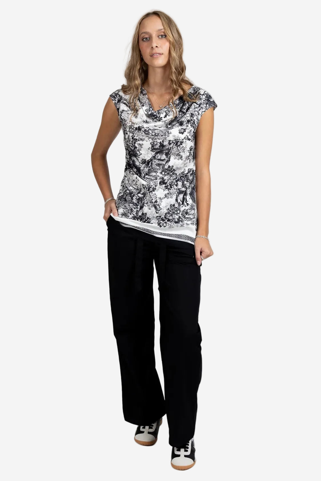 FEDERATION OCCASION TOP - BLACK - THE VOGUE STORE