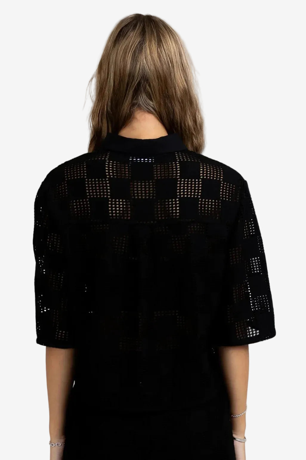 FEDERATION HOLLY SHIRT - BLACK - THE VOGUE STORE