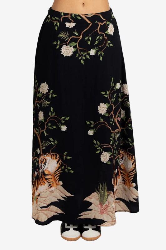 FEDERATION SATURDAY SKIRT - BLACK - THE VOGUE STORE