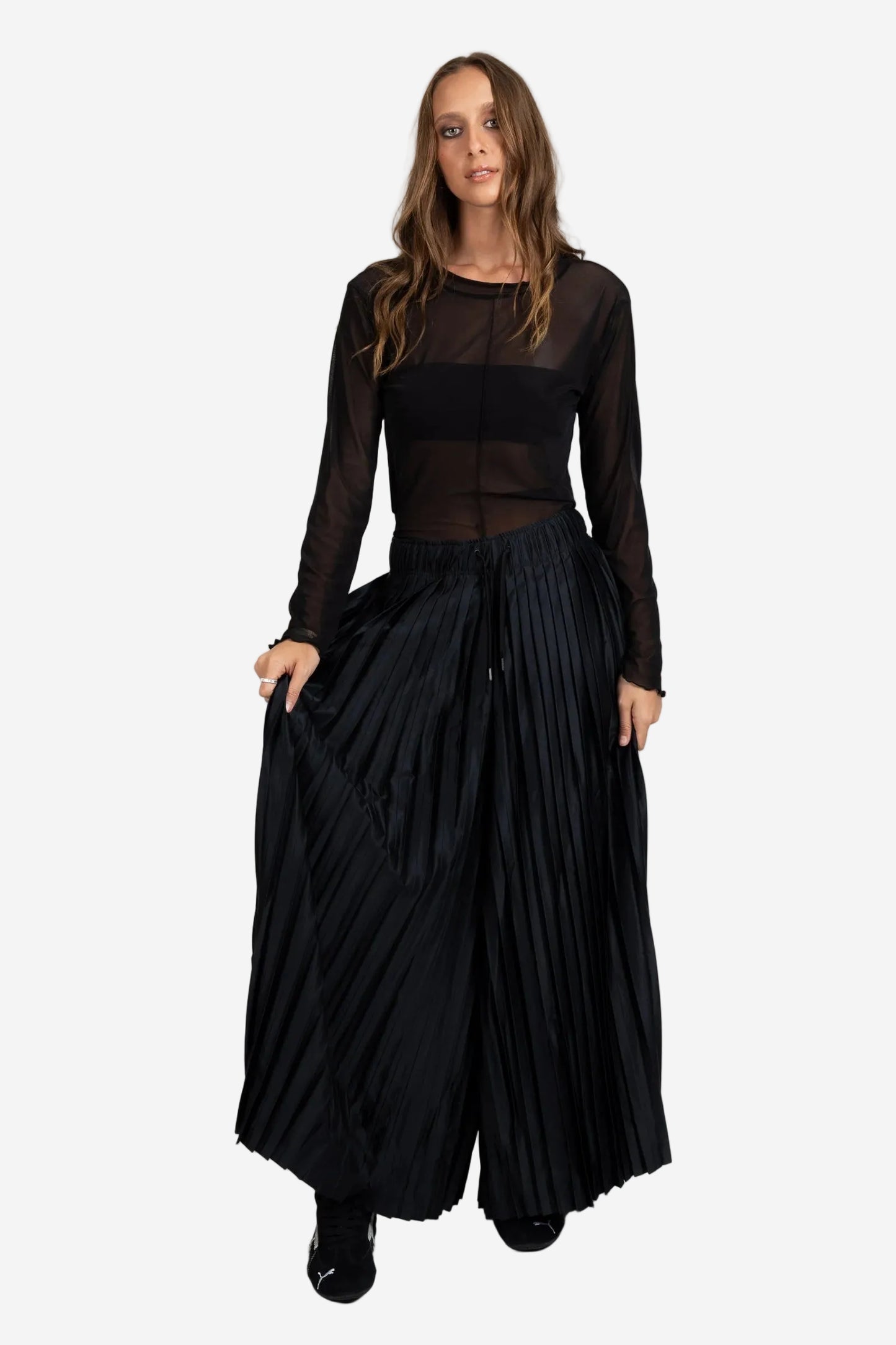 FEDERATION COLLIDE CULOTTE - BLACK - THE VOGUE STORE