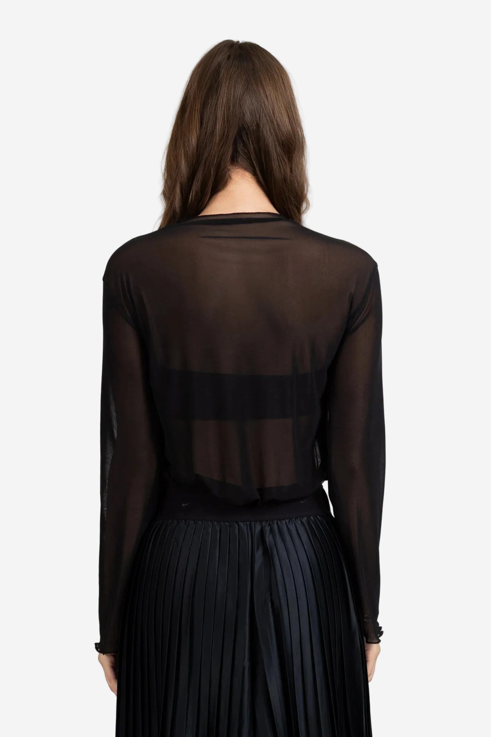 FEDERATION JAGGER TOP - BLACK - THE VOGUE STORE