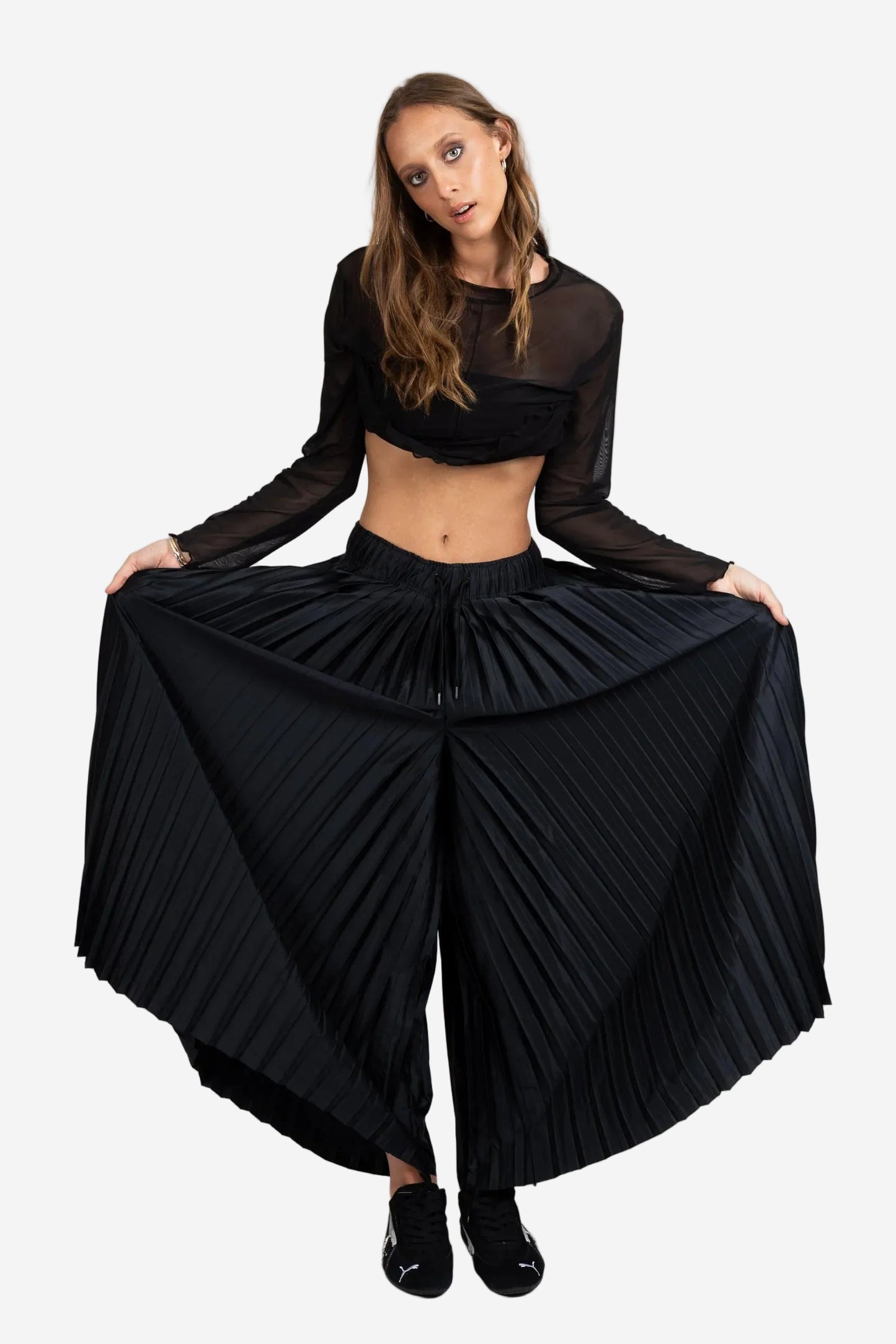 FEDERATION COLLIDE CULOTTE - BLACK - THE VOGUE STORE
