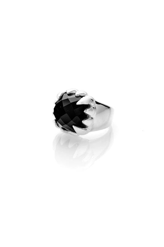 STOLEN GIRLFRIENDS CLUB - CLAW RING ONYX - THE VOGUE STORE