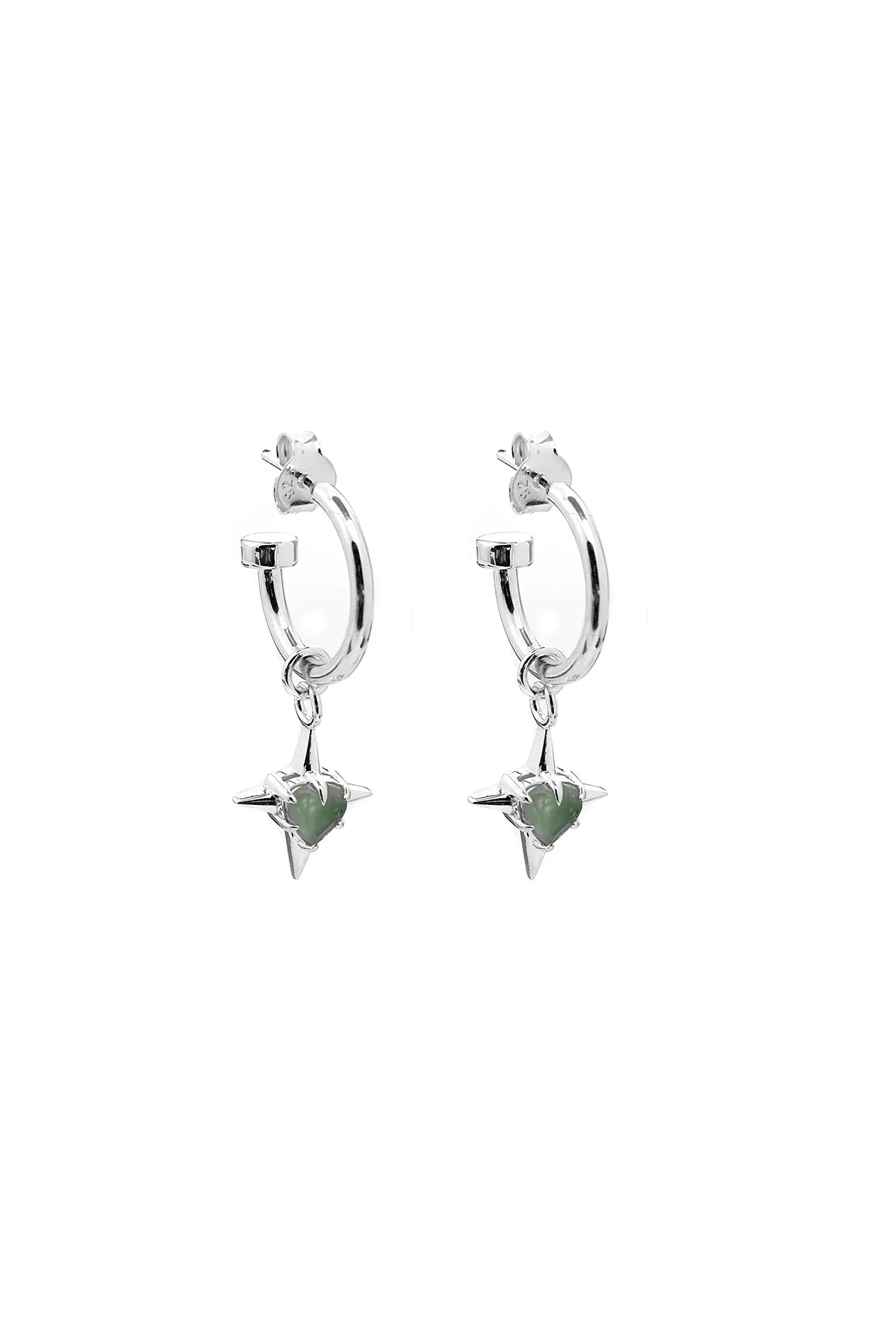 STOLEN GIRLFRIENDS CLUB PRECIOUS PUNK ANCHOR EARRINGS - THE VOGUE STORE