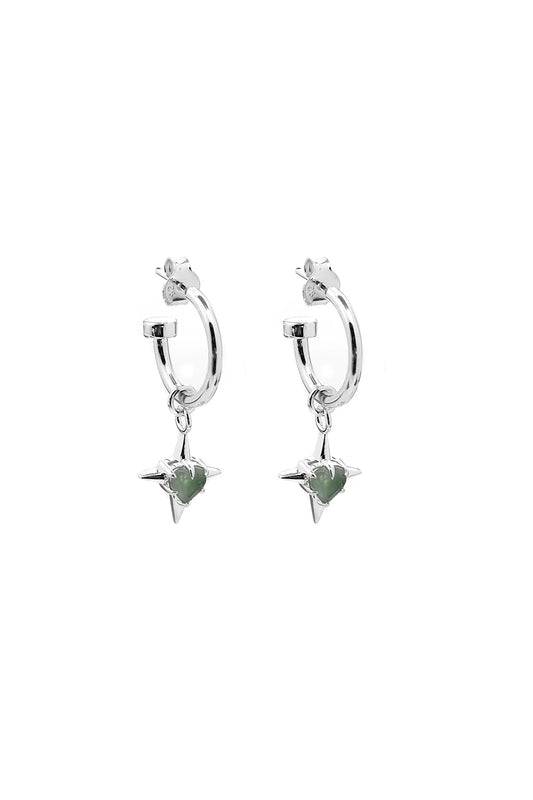 STOLEN GIRLFRIENDS CLUB PRECIOUS PUNK ANCHOR EARRINGS - THE VOGUE STORE