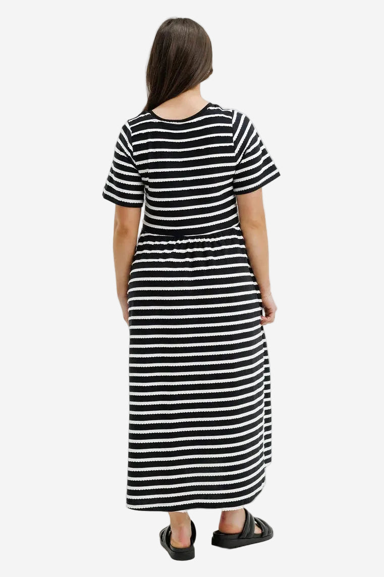 HOMELEE CAREY DRESS - SUNDAY SCALLOP - THE VOGUE STORE