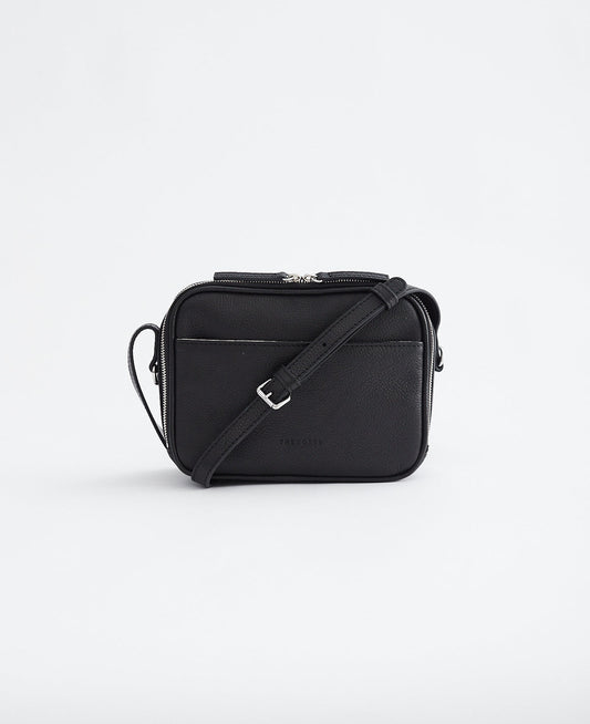 THE HORSE DYLAN CROSSBODY BAG - BLACK - THE VOGUE STORE