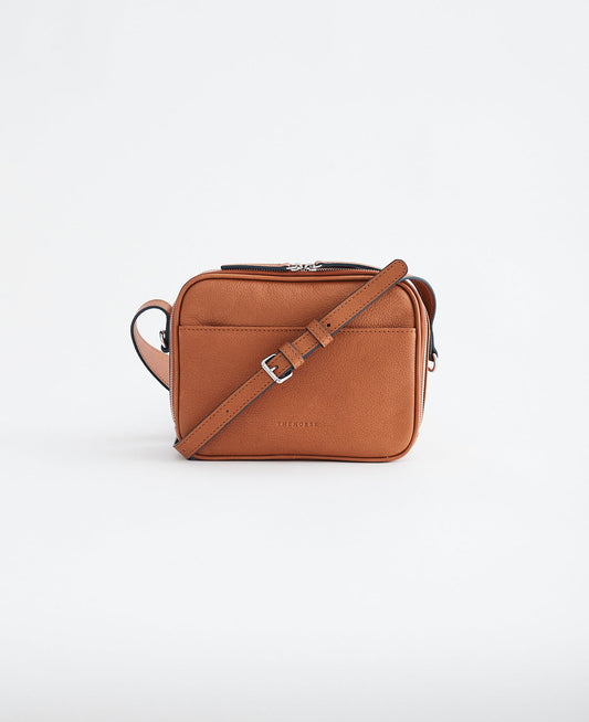 THE HORSE DYLAN CROSSBODY BAG - TAN - THE VOGUE STORE