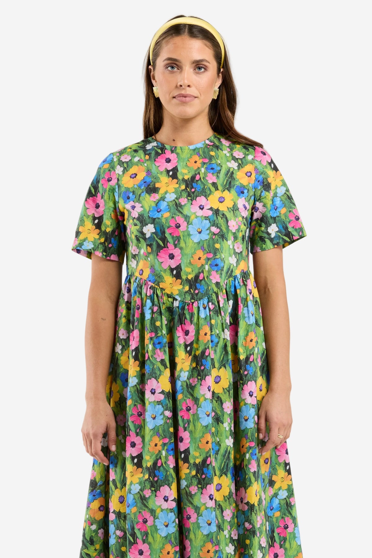 THING THING LUCETTE DRESS - FLORABURST - THE VOGUE STORE