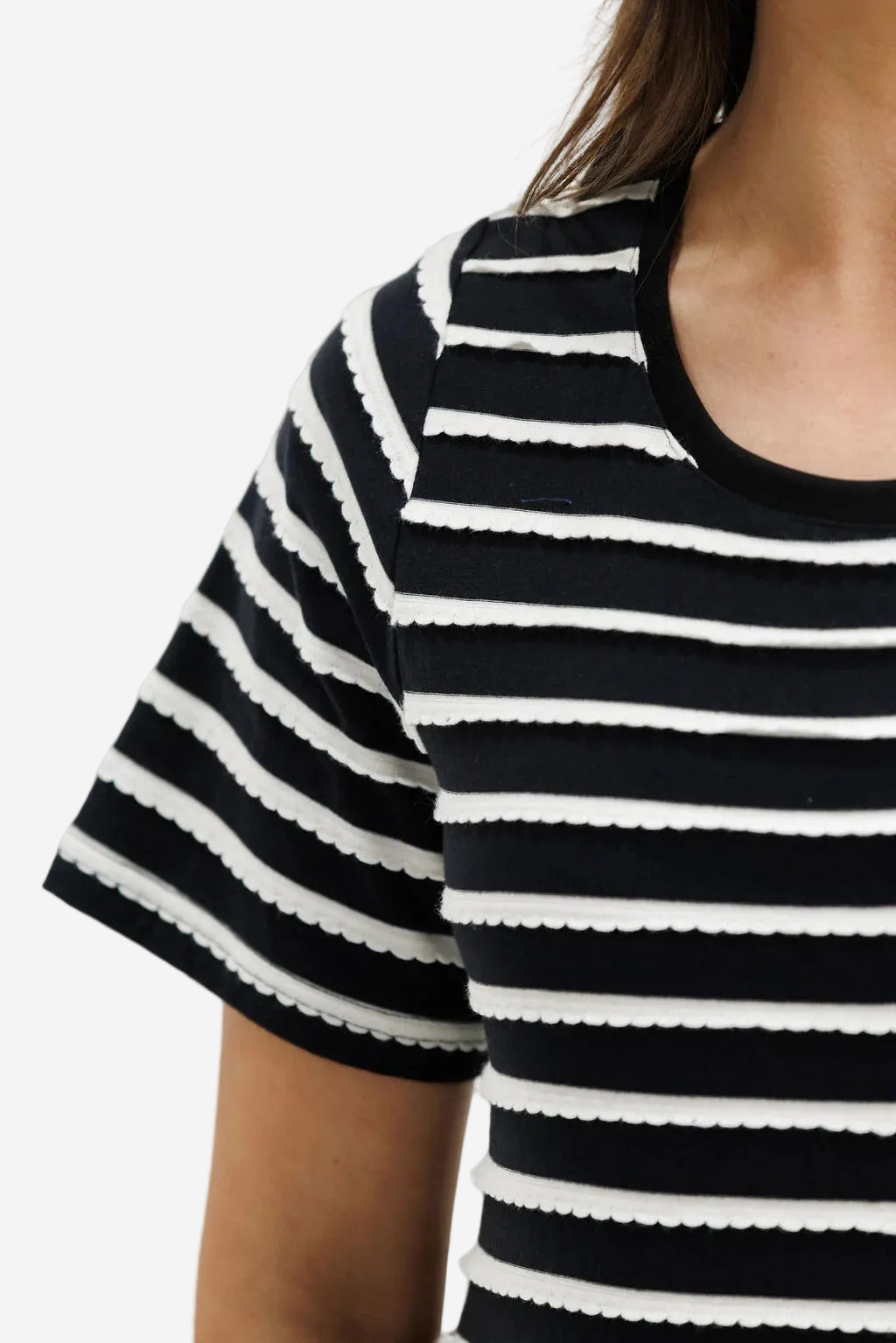 HOMELEE CAREY DRESS - SUNDAY SCALLOP - THE VOGUE STORE
