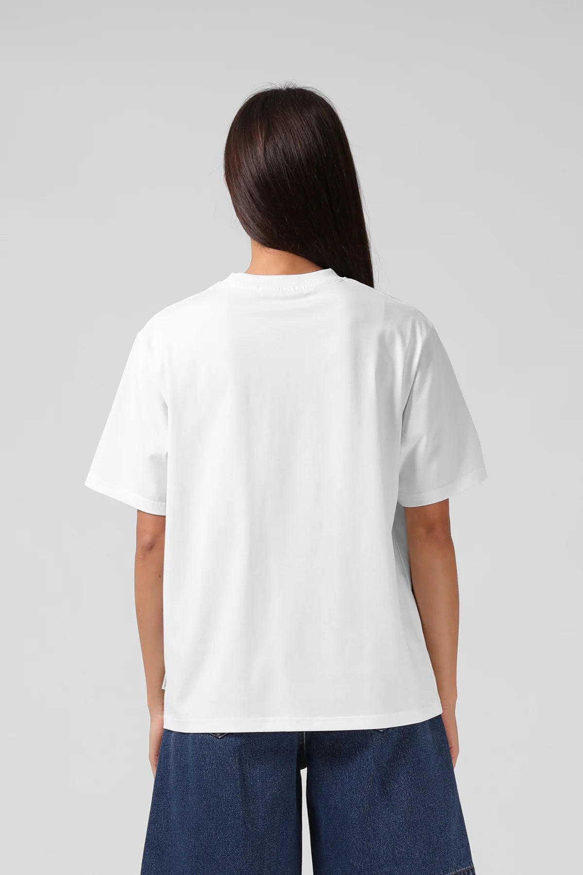 RPM EMB TEE - WHITE - THE VOGUE STORE