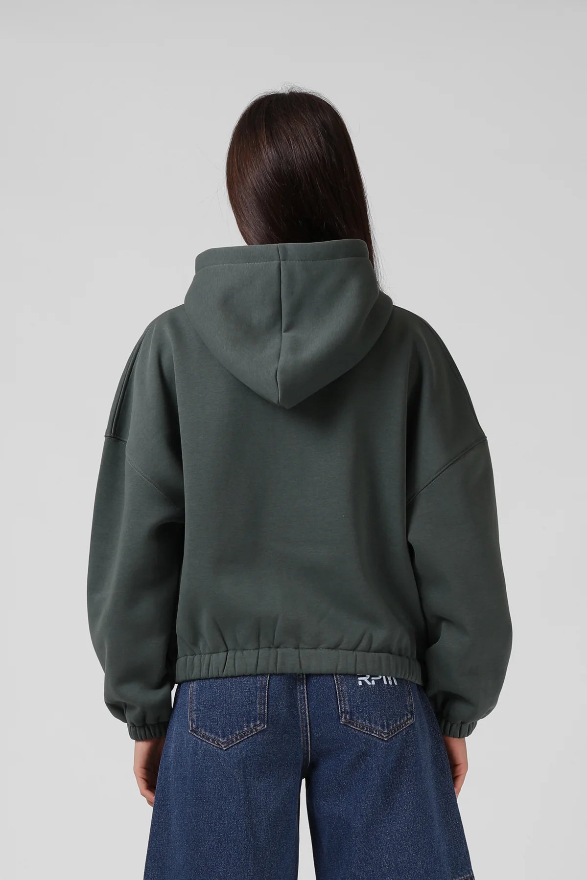 RPM ZIP THRU HOOD - BOTTLE - THE VOGUE STORE