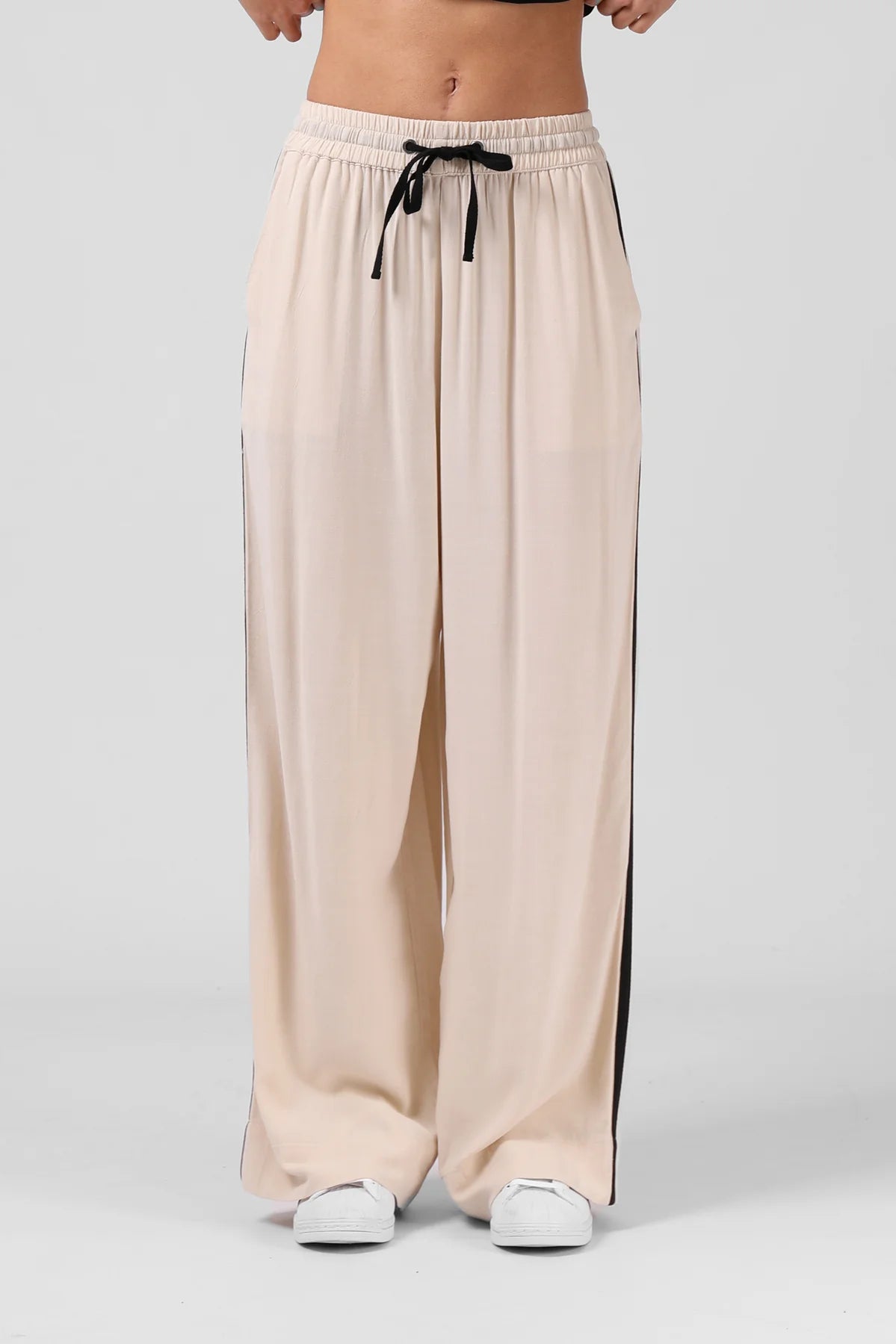 RPM MILLA PANT - OATMEAL - THE VOGUE STORE
