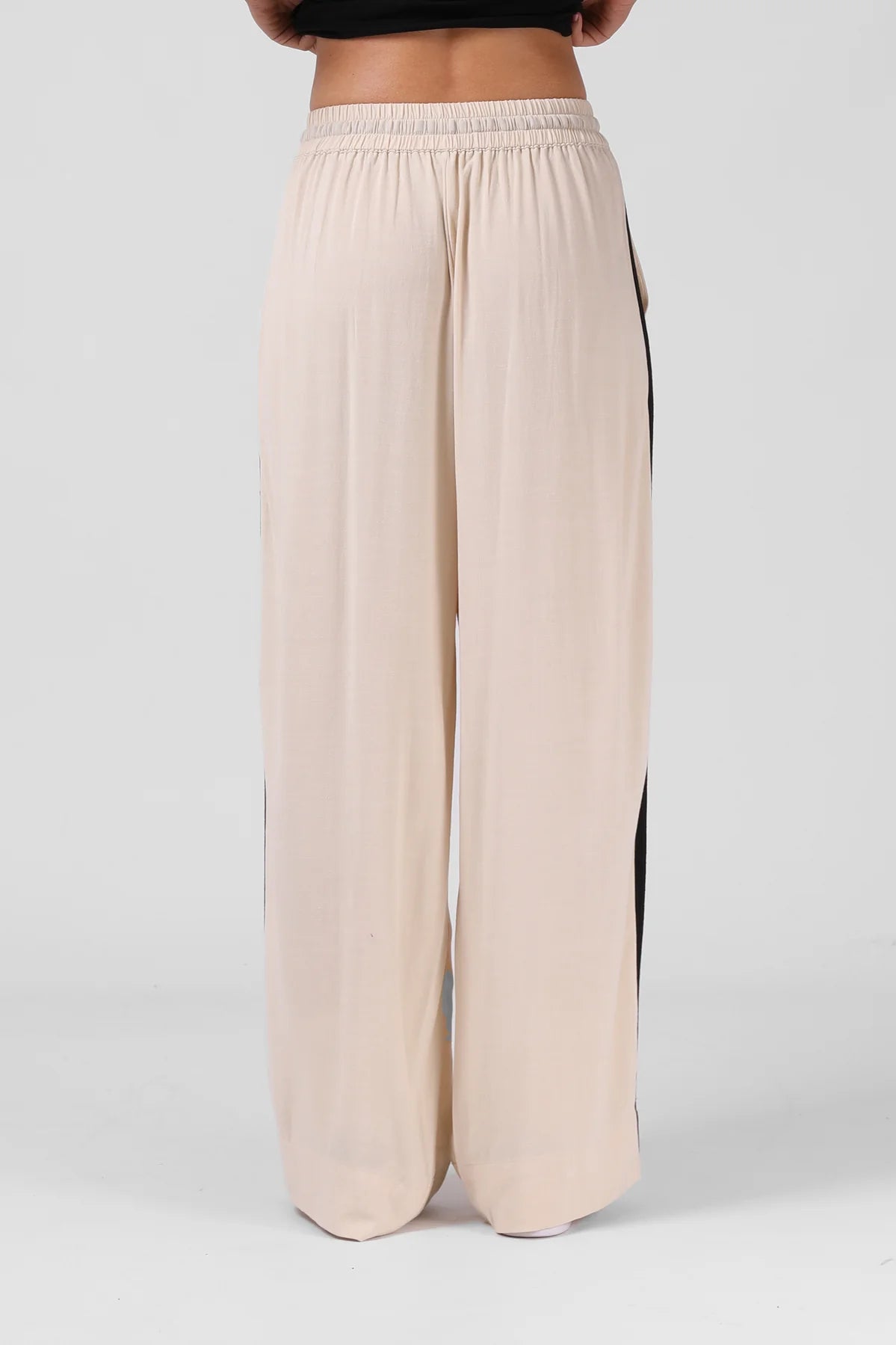 RPM MILLA PANT - OATMEAL - THE VOGUE STORE