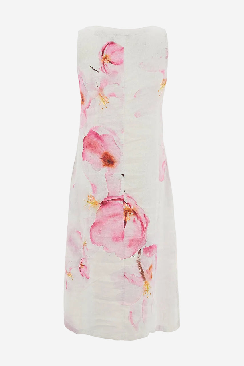 DOLCEZZA YURI KRAFT SLEEVELESS DRESS - COLOURS OF SPRING - THE VOGUE STORE