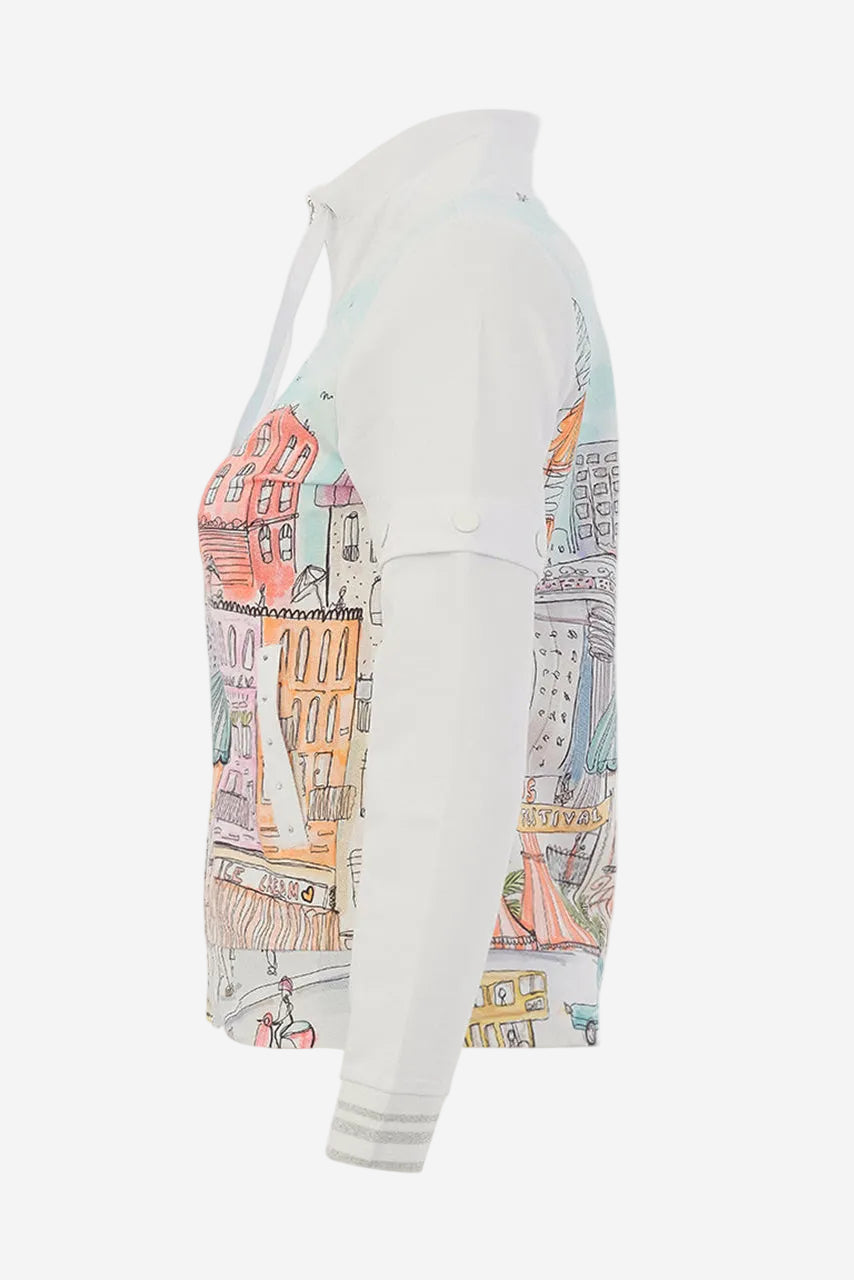 DOLCEZZA BASAK ERARSLAN ZIP JACKET - CITY CIRCUS - THE VOGUE STORE