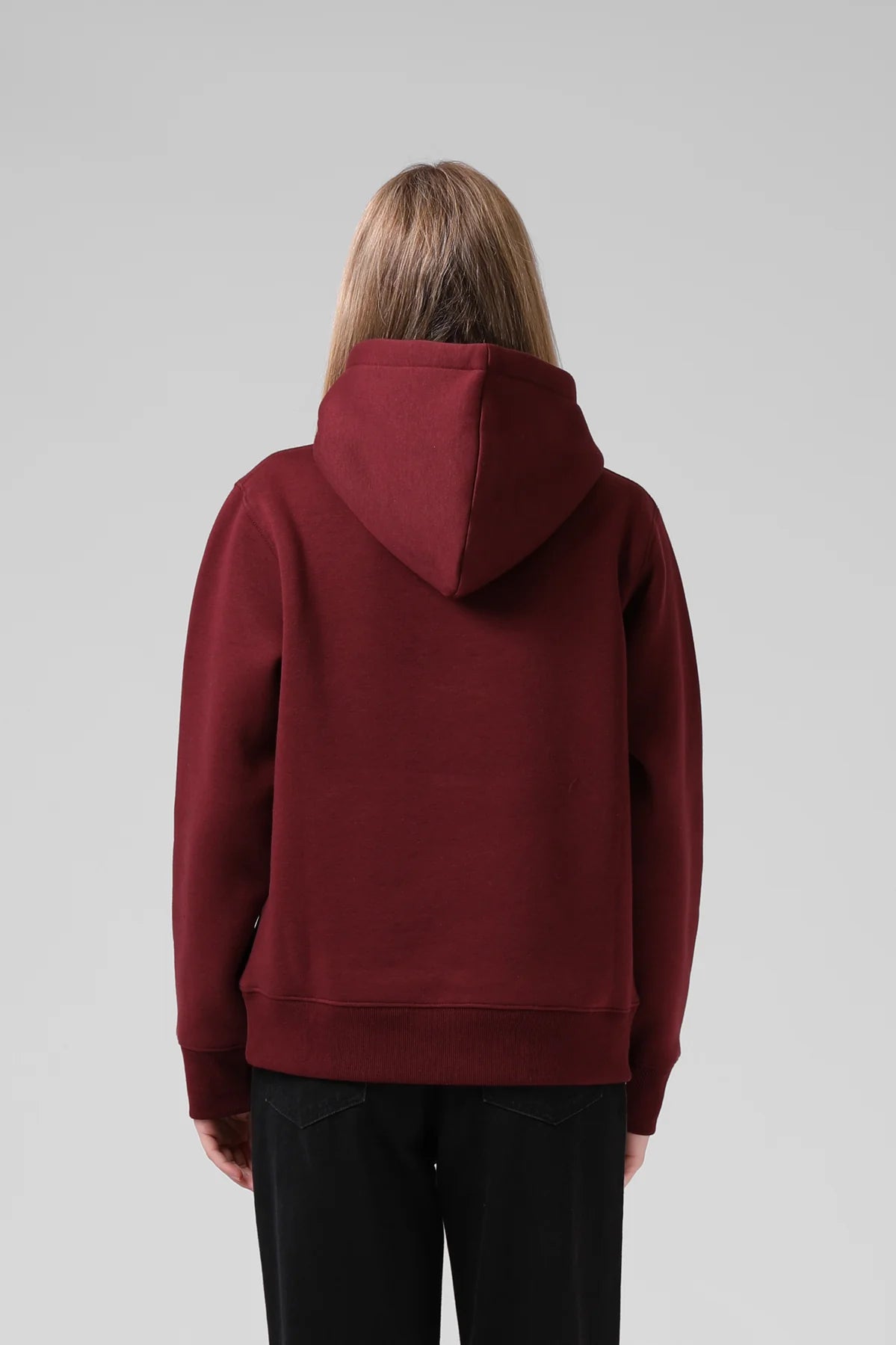RPM SCRIPT HOOD - RED WINE - THE VOGUE STORE