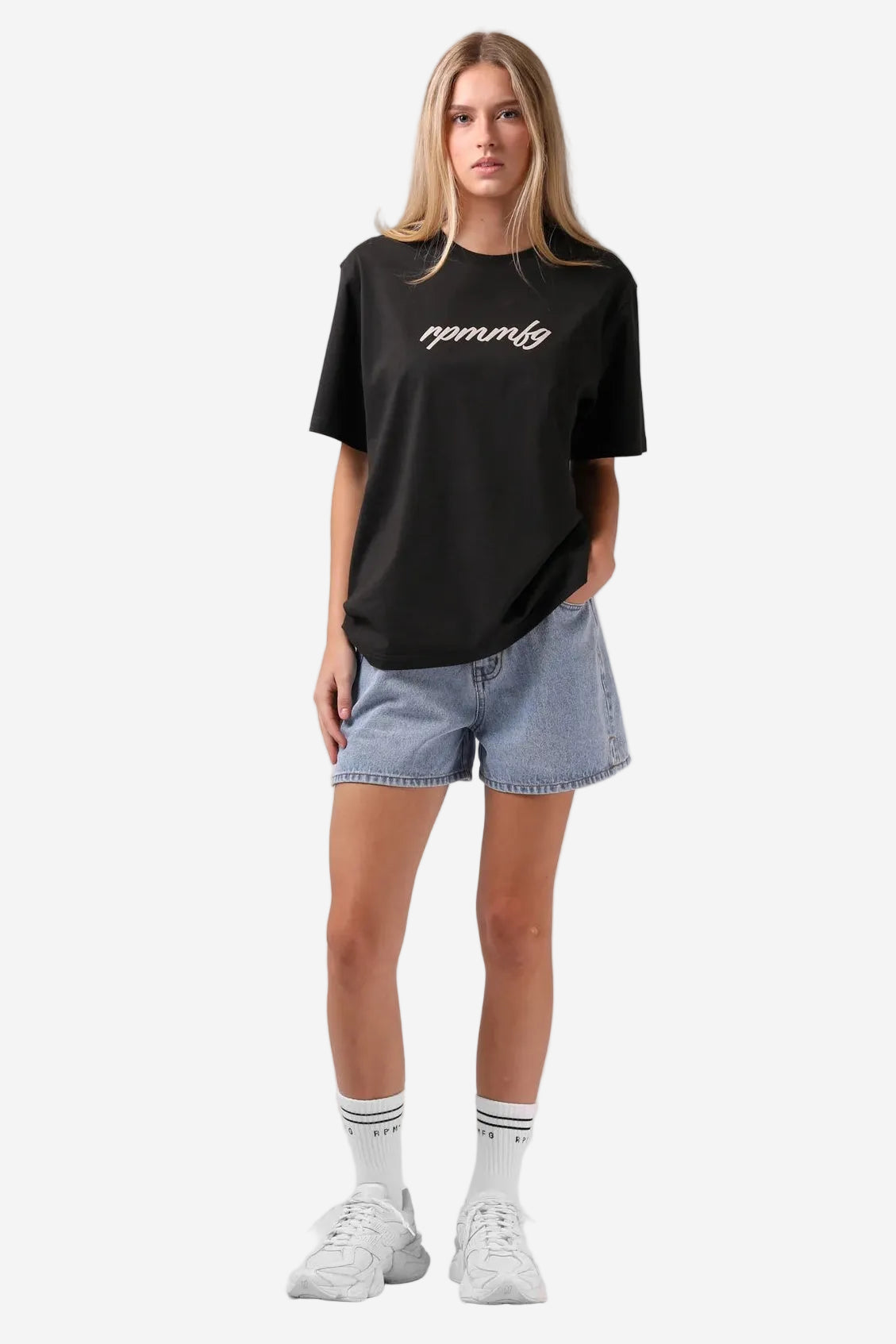 RPM FLOW TEE - CHARCOAL - THE VOGUE STORE
