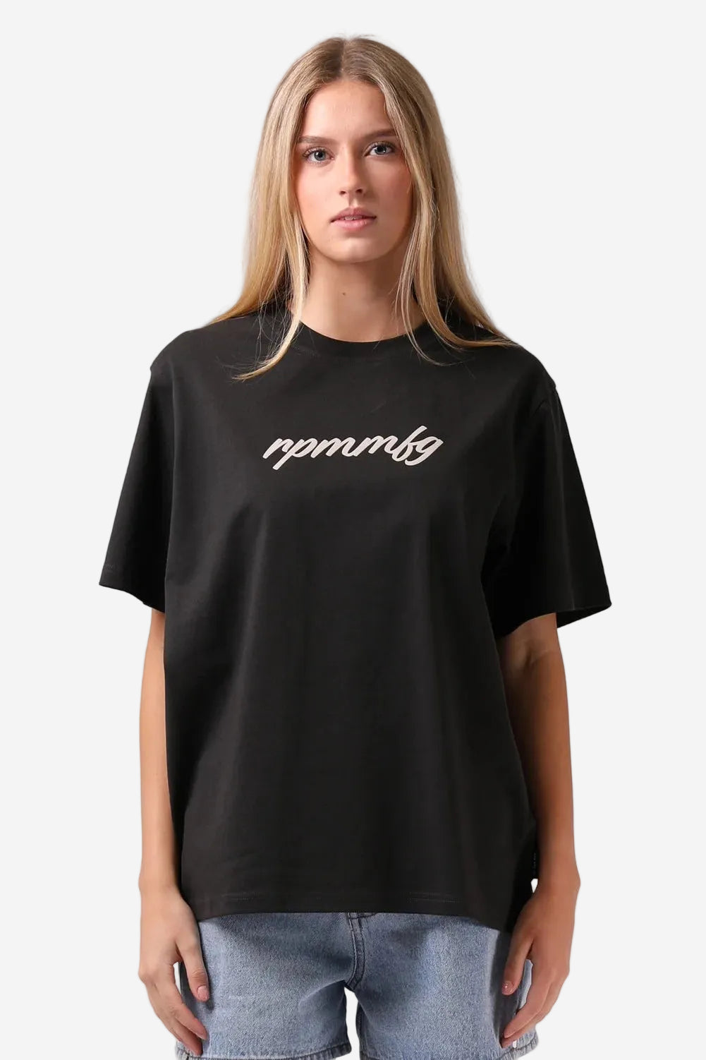 RPM FLOW TEE - CHARCOAL - THE VOGUE STORE