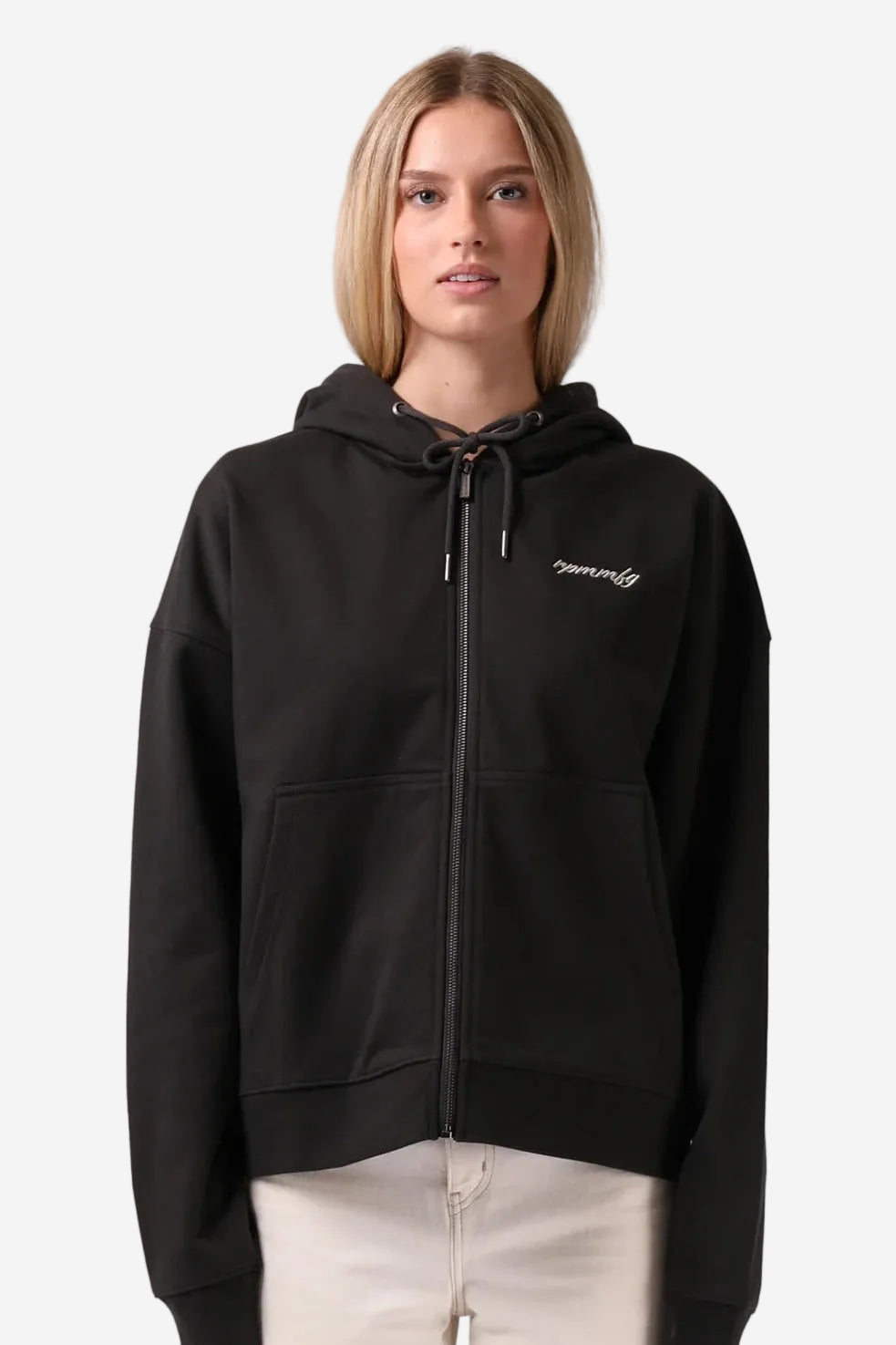 RPM CHILLER ZIP HOOD - WASHED BLACK - THE VOGUE STORE