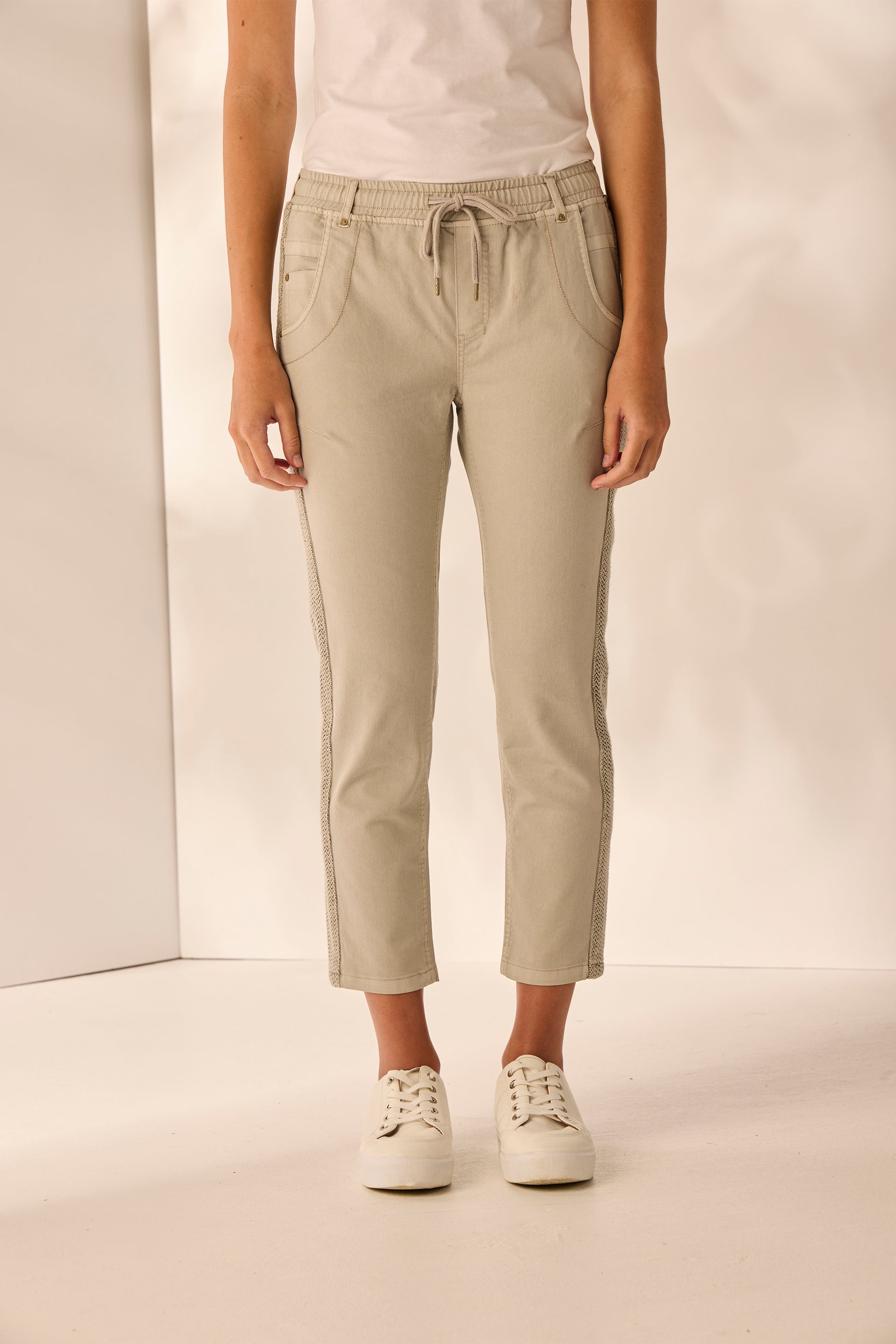 LANIA ZANE BOYFRIEND JEAN - NATURAL - THE VOGUE STORE