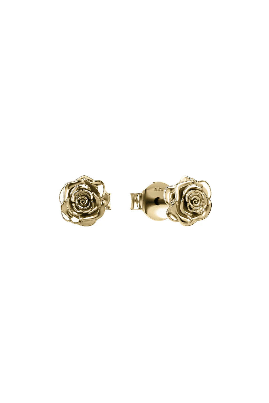 STOLEN GIRLFRIENDS CLUB ROSE BUD EARRINGS - GOLD PLATED - THE VOGUE STORE