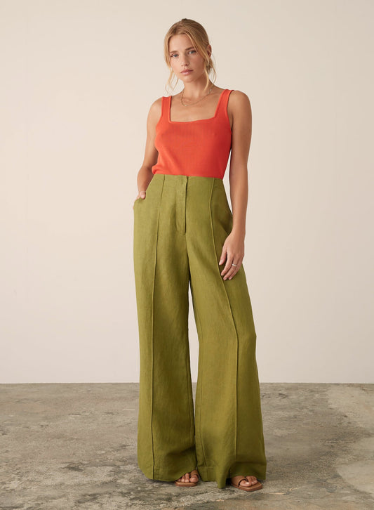 ESMAEE BATHERS PANT - GRASS - THE VOGUE STORE