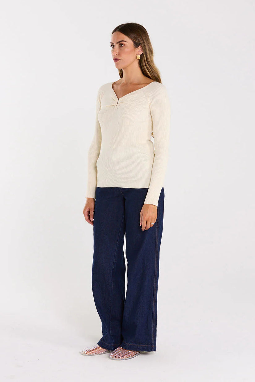 THING THING LOOP LONGSLEEVE - MILKY BAR - THE VOGUE STORE