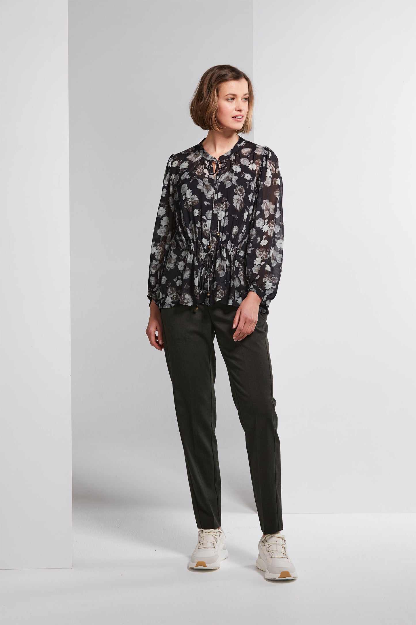 LANIA STIRLING SHIRT - STIRLING PRINT - THE VOGUE STORE
