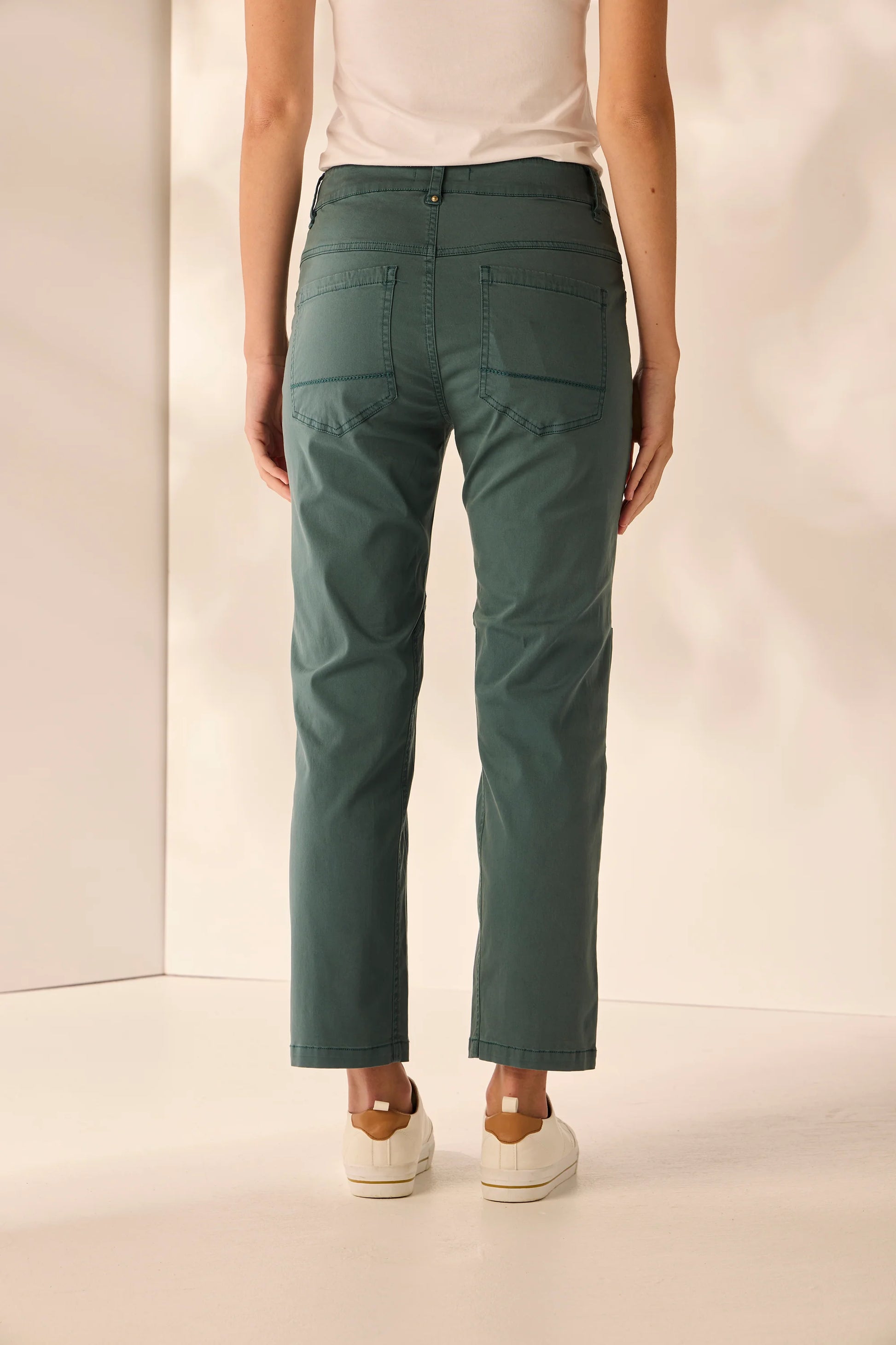 LANIA HEATHER PANT - TEAL - THE VOGUE STORE