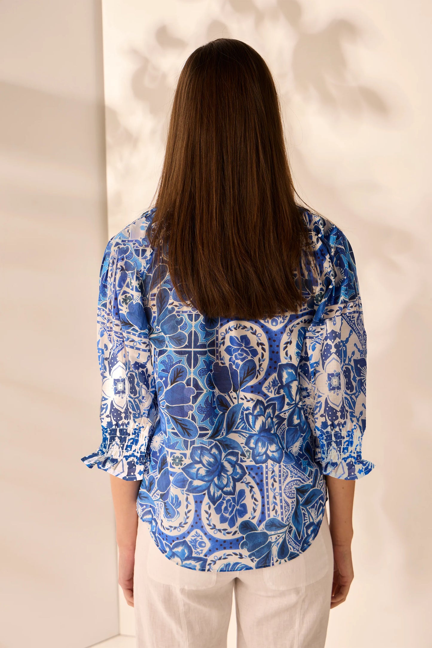 LANIA PORTO SHIRT - PORTO PRINT - THE VOGUE STORE
