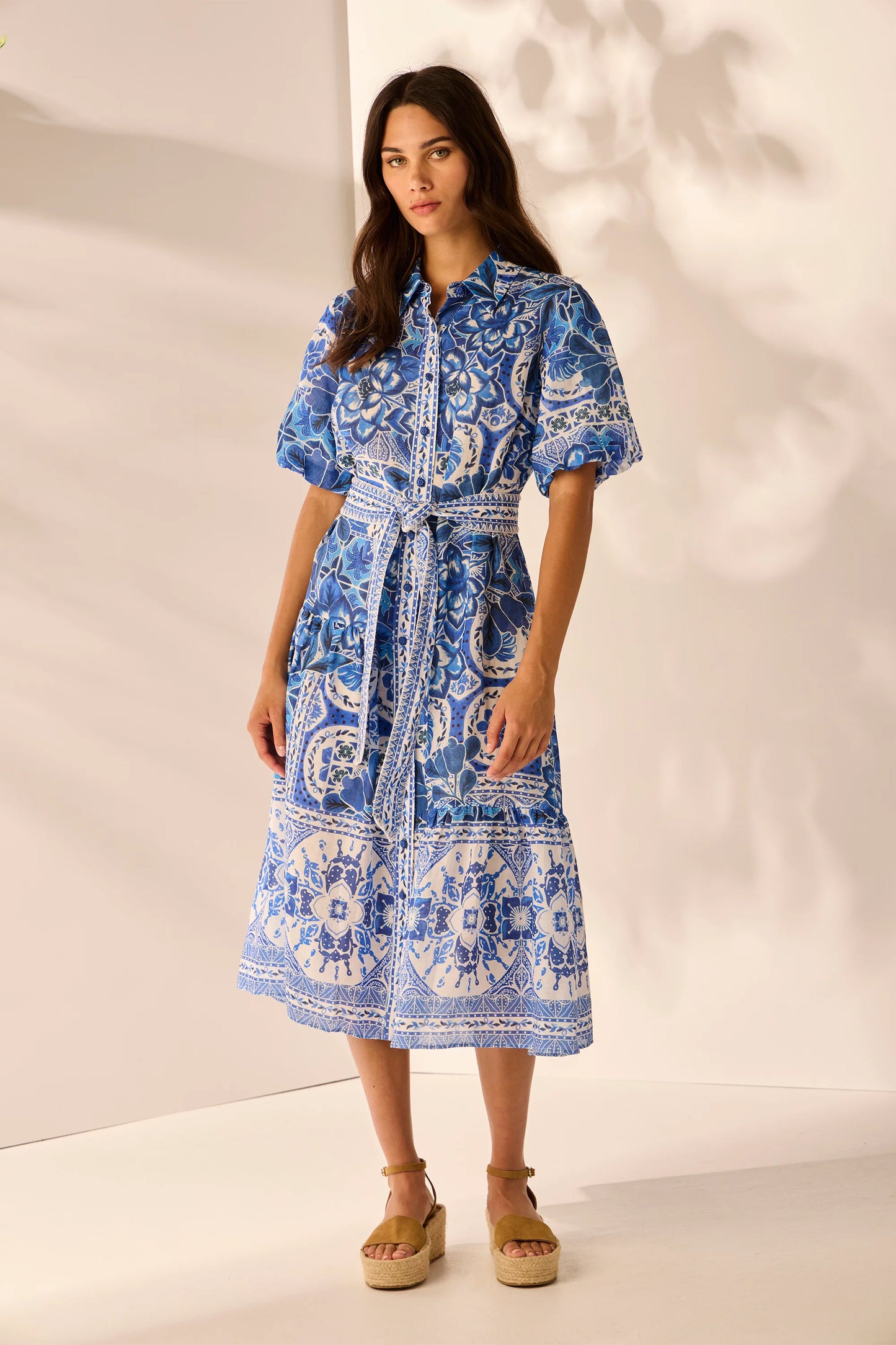 LANIA PORTO DRESS - PORTO PRINT - THE VOGUE STORE