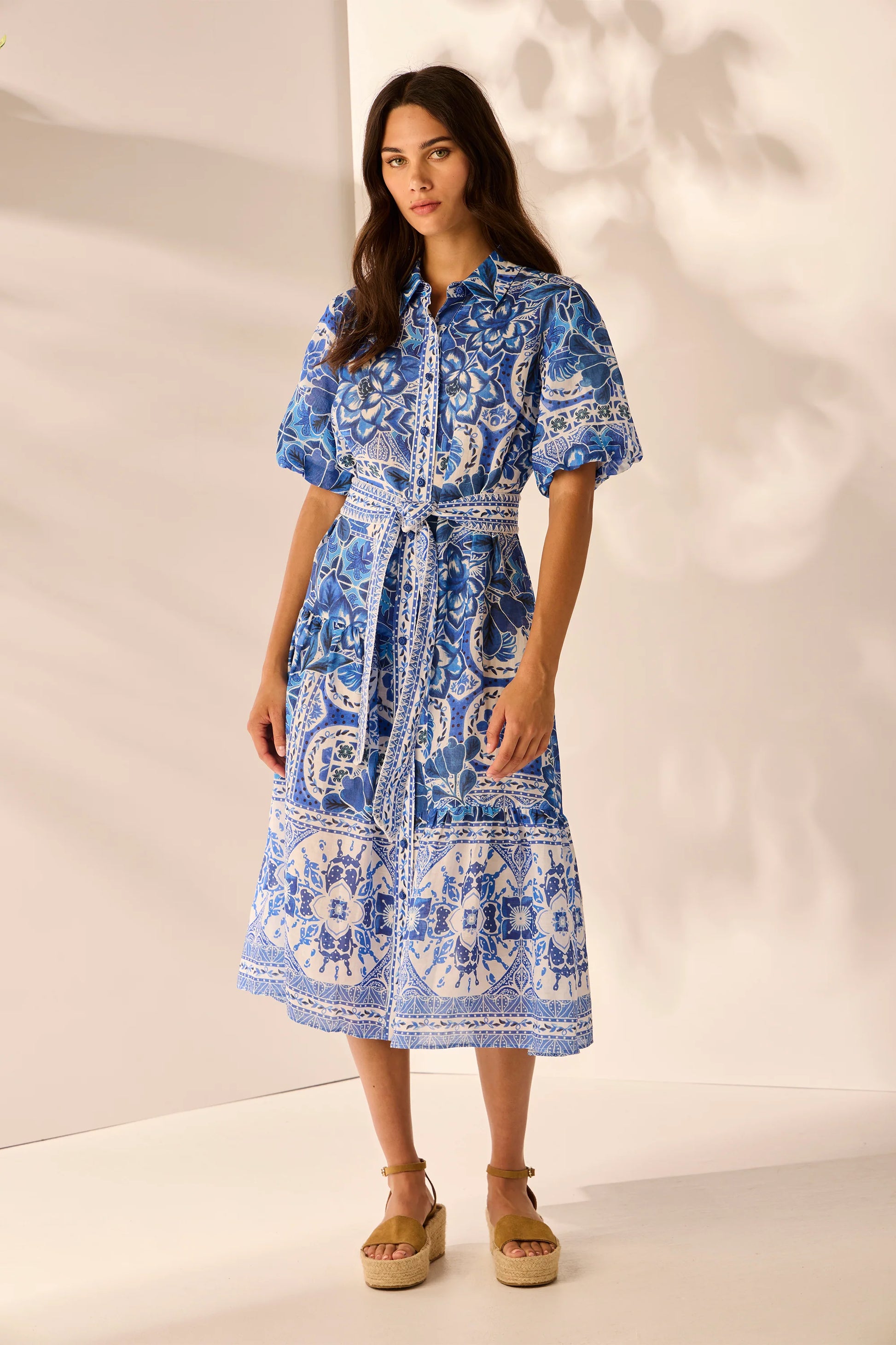 LANIA PORTO DRESS - PORTO PRINT - THE VOGUE STORE