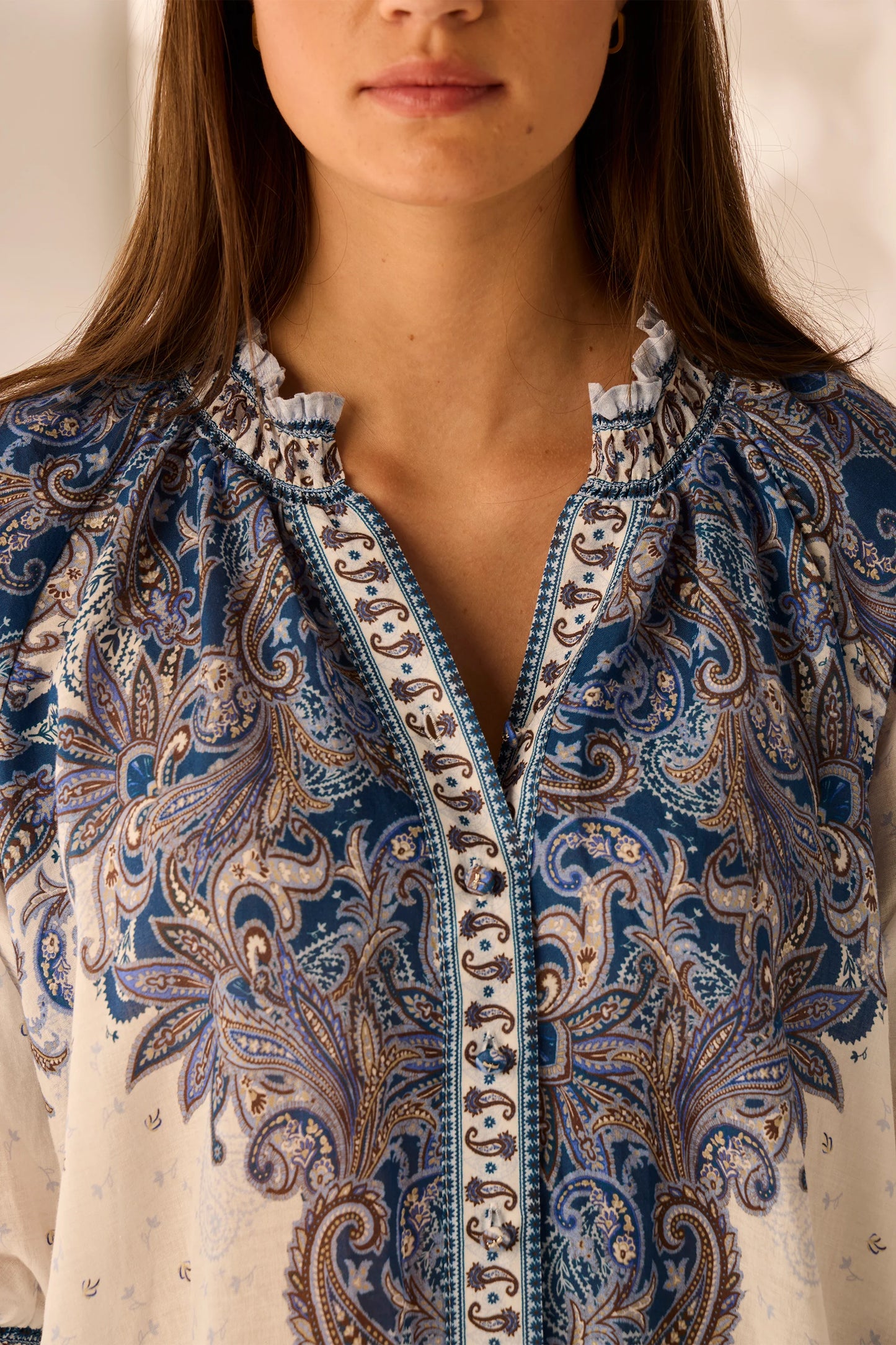 LANIA PAYTON SHIRT - PAYTON PRINT - THE VOGUE STORE