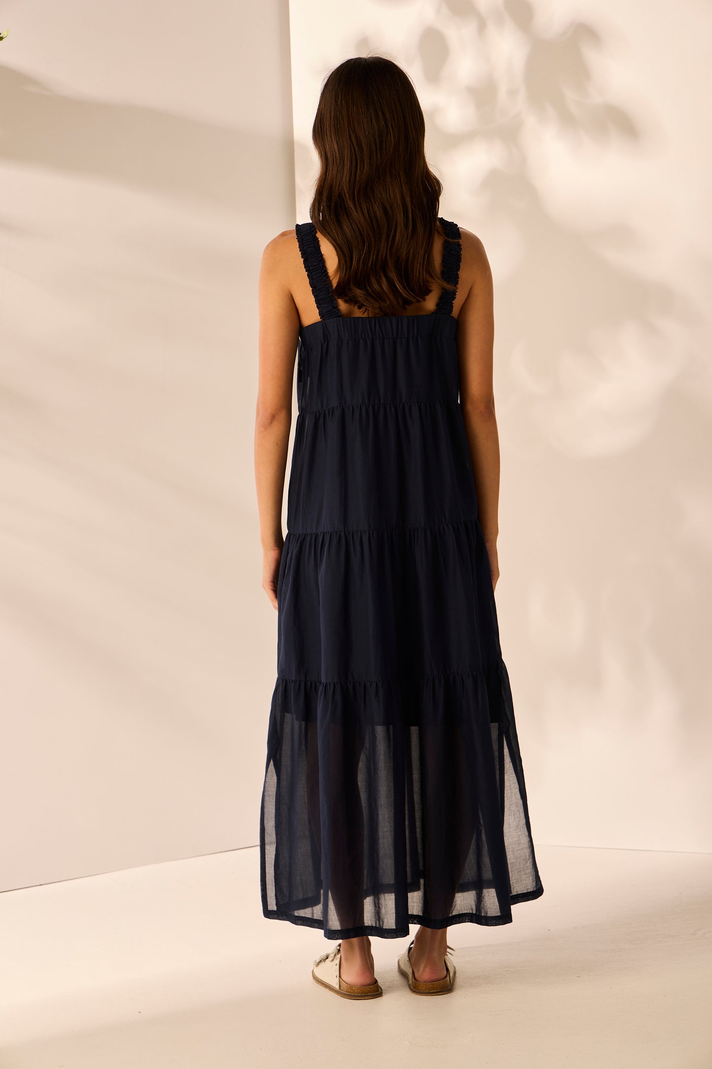 LANIA SUMMIT DRESS - INK - THE VOGUE STORE