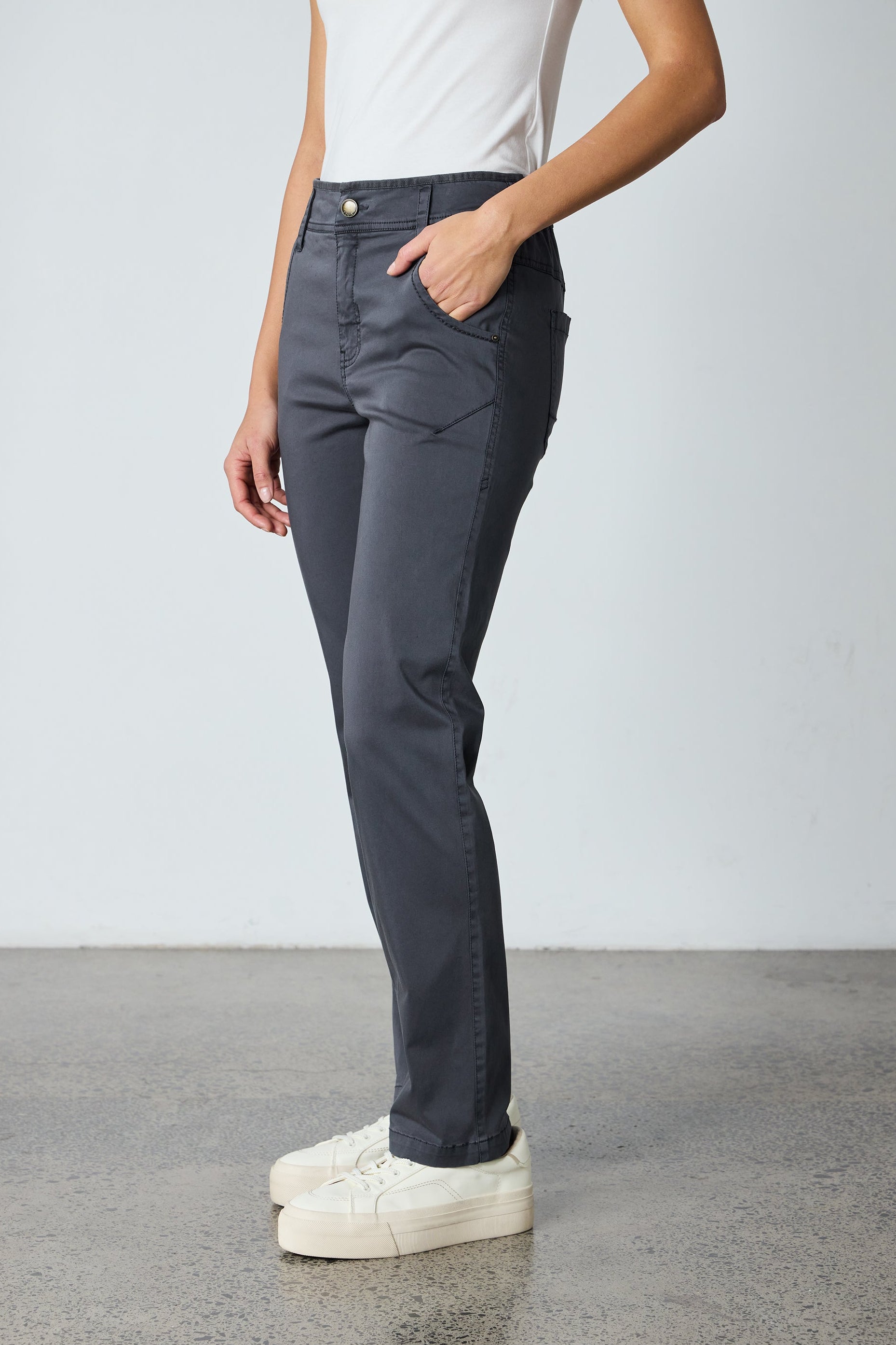 LANIA HUDSON PANT - INK - THE VOGUE STORE