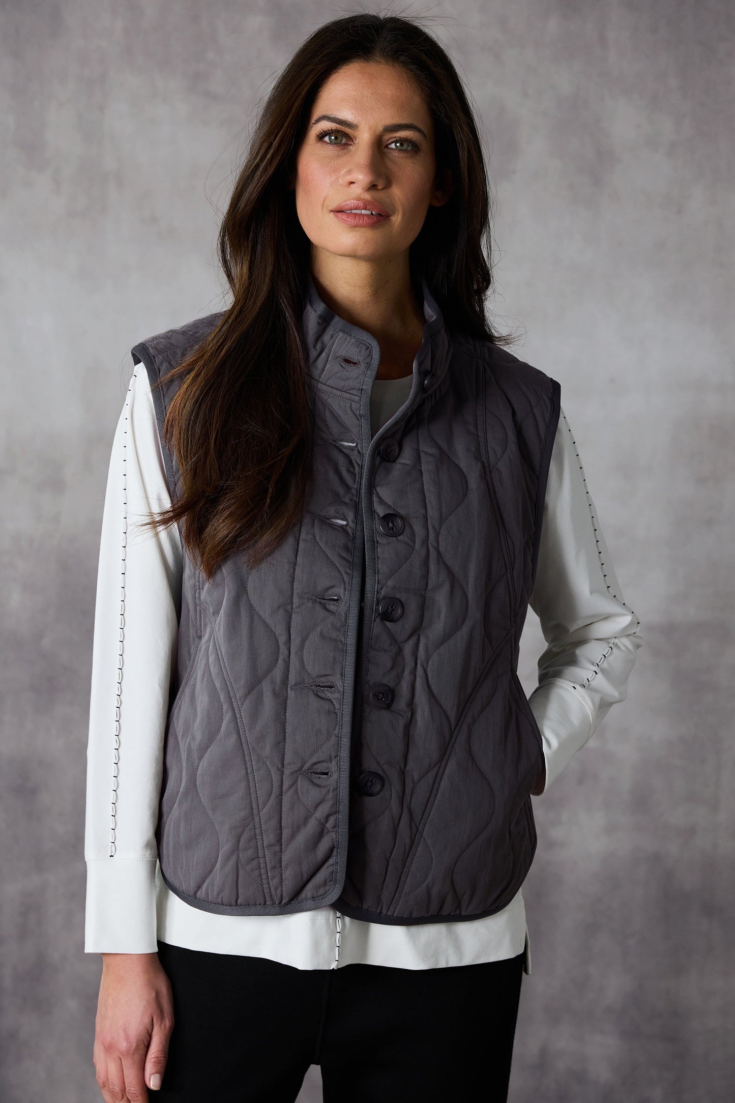 LANIA COLT VEST - CAROB - THE VOGUE STORE