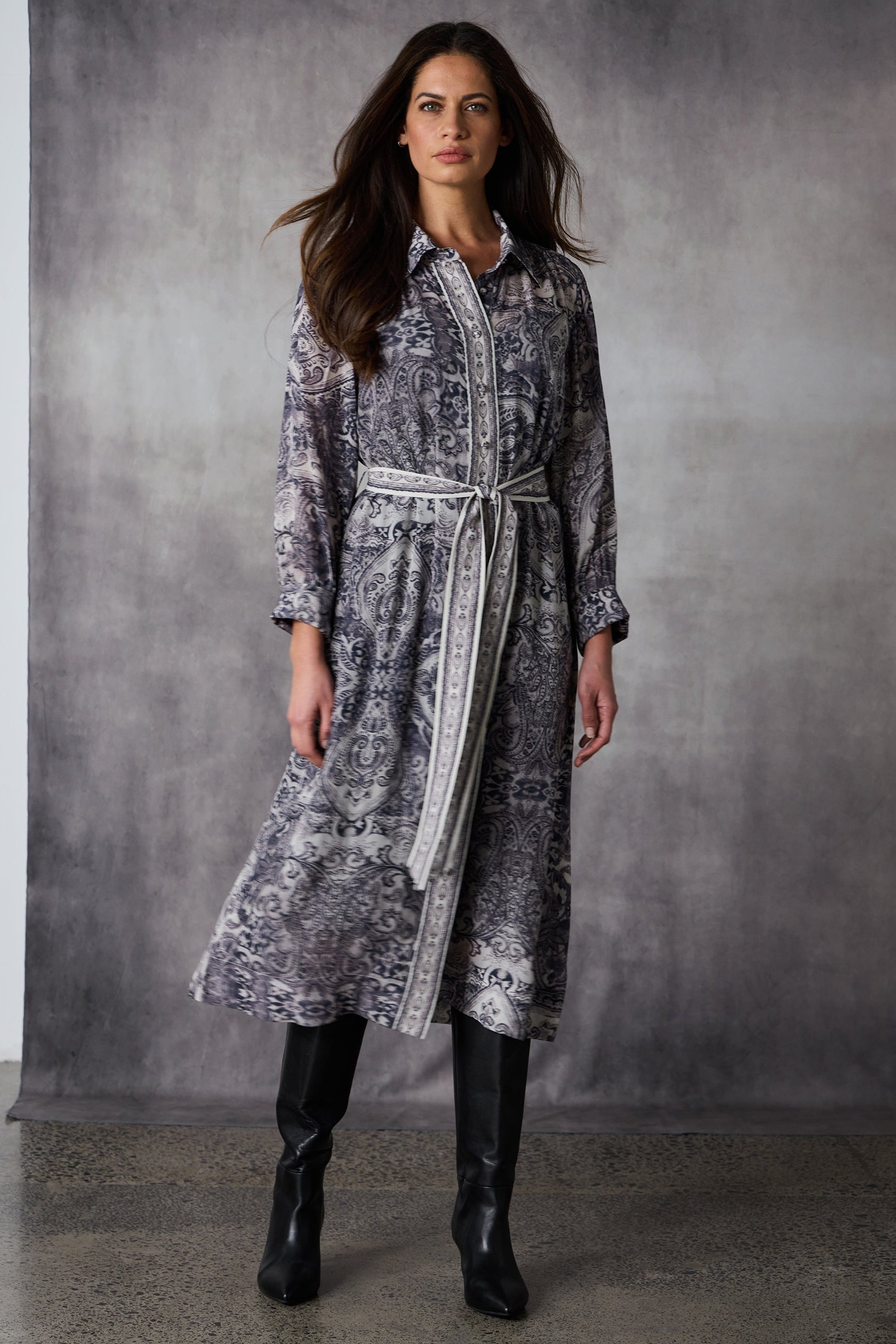 LANIA ALBA DRESS - ALBA PRINT - THE VOGUE STORE