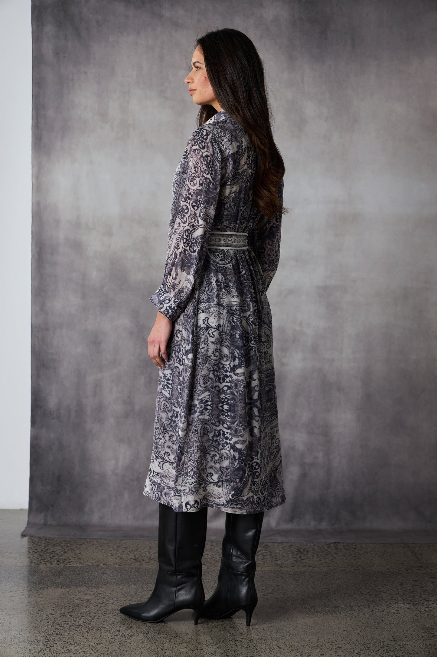 LANIA ALBA DRESS - ALBA PRINT - THE VOGUE STORE